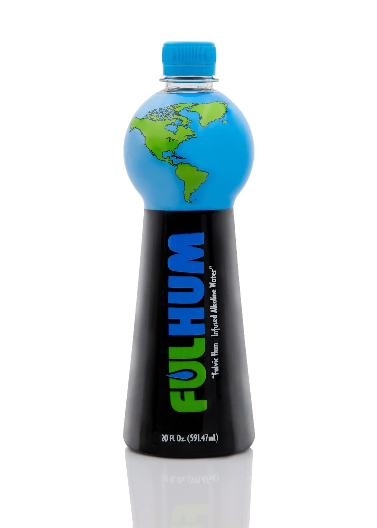 Fulhum Mineral Infused Alkaline Water, 20 Oz (Pack of 12)