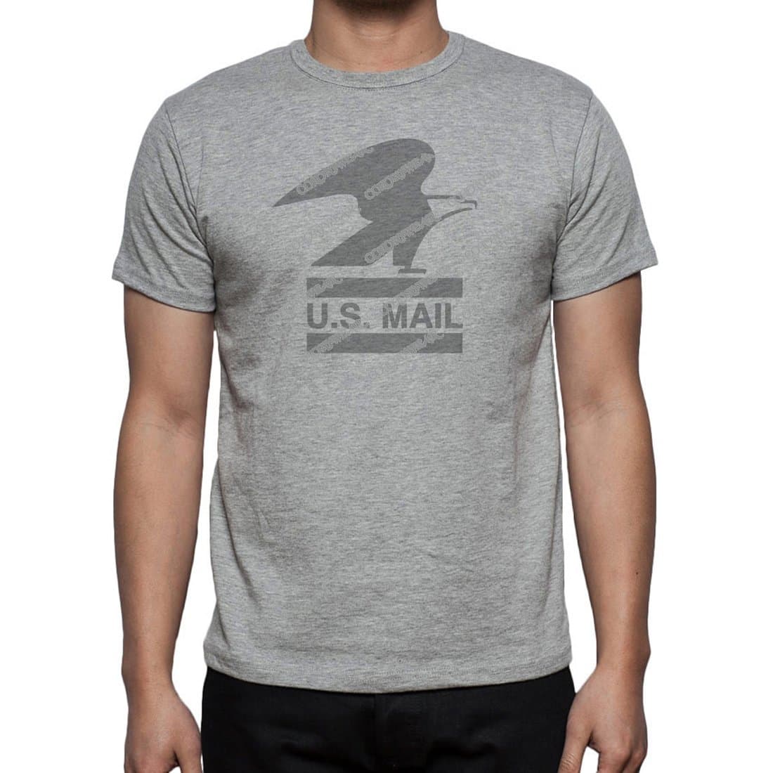U.S. Mail Eagle - Vintage Black Ink Distressed Tee Misc.