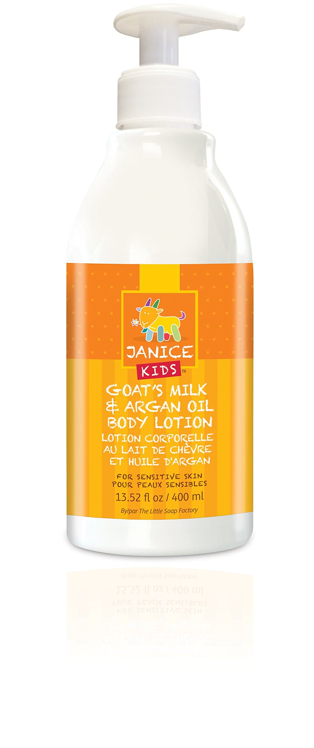 Janice Kids Goat's Milk and Argan Oil Lotion, Original, 13.52 Fluid Ounce