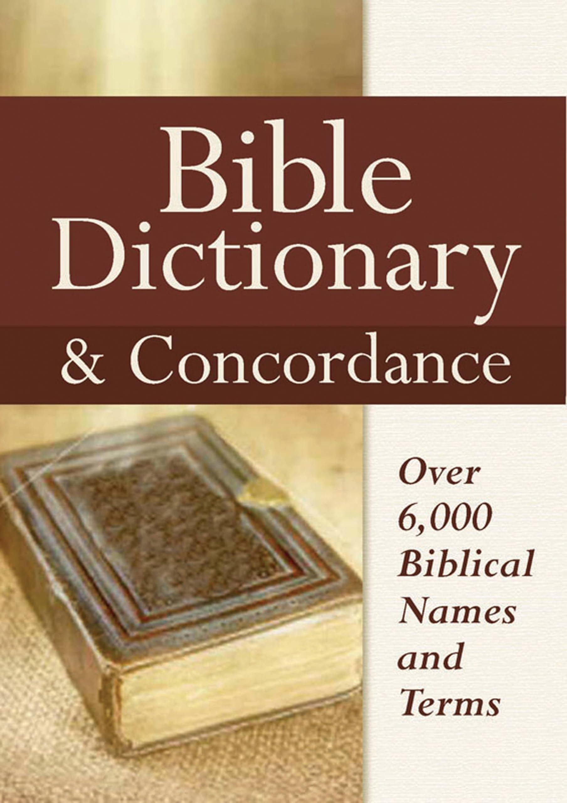 Bible Dictionary & Concordance Hardcover – 30 Mar. 2009