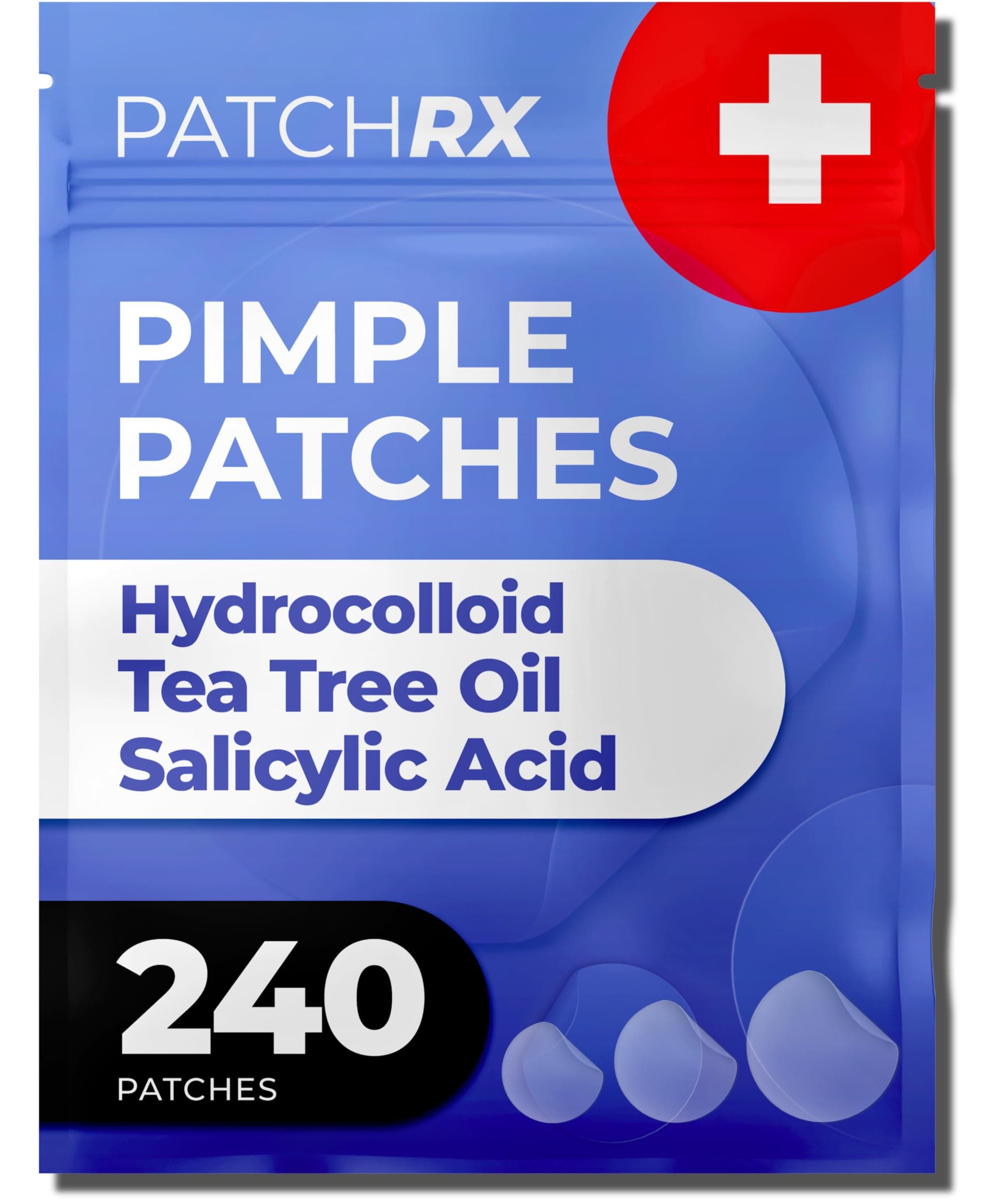 Pimple Patches for Face (240 Patches), Hydrocolloid Acne Patches with Tea Tree Oil & Salicylic Acid, Pimple Patch Pimple Stickers, Hydrocolloid Patch Acne Dots Acne Pimple Patches For Face
