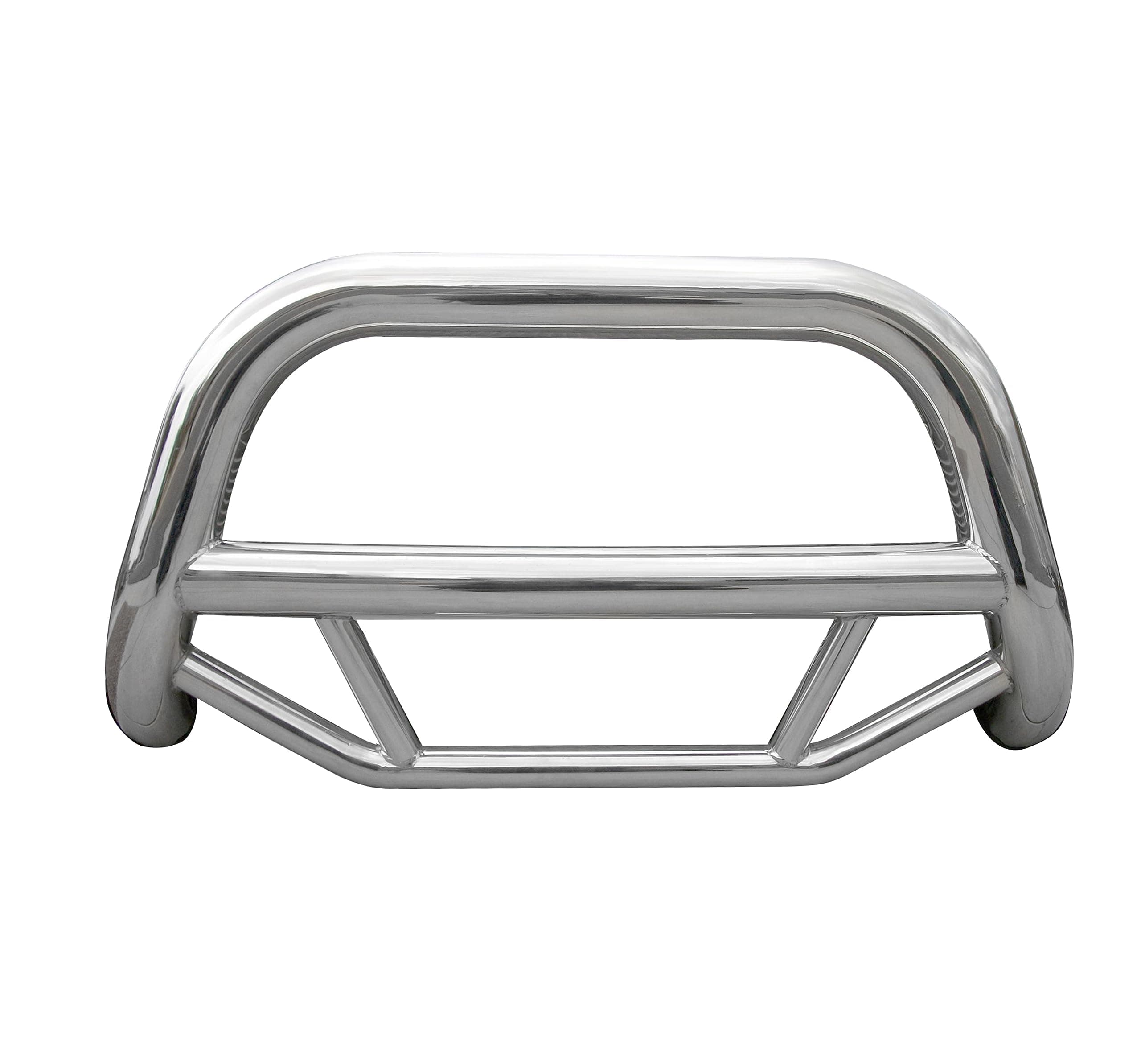 Black Horse Max Bull Bar No Skid Plate Stainless Steel Compatible with 2002-2006 Honda CR-V-MBS-HOB3301
