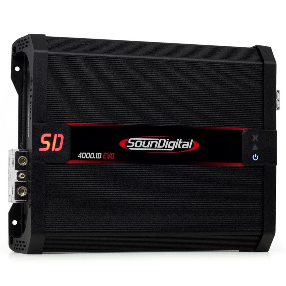 SD40001DEVO2 Ω 4000W Rms, 2 Ohms, 1 Channel Subwoofer Amplifier