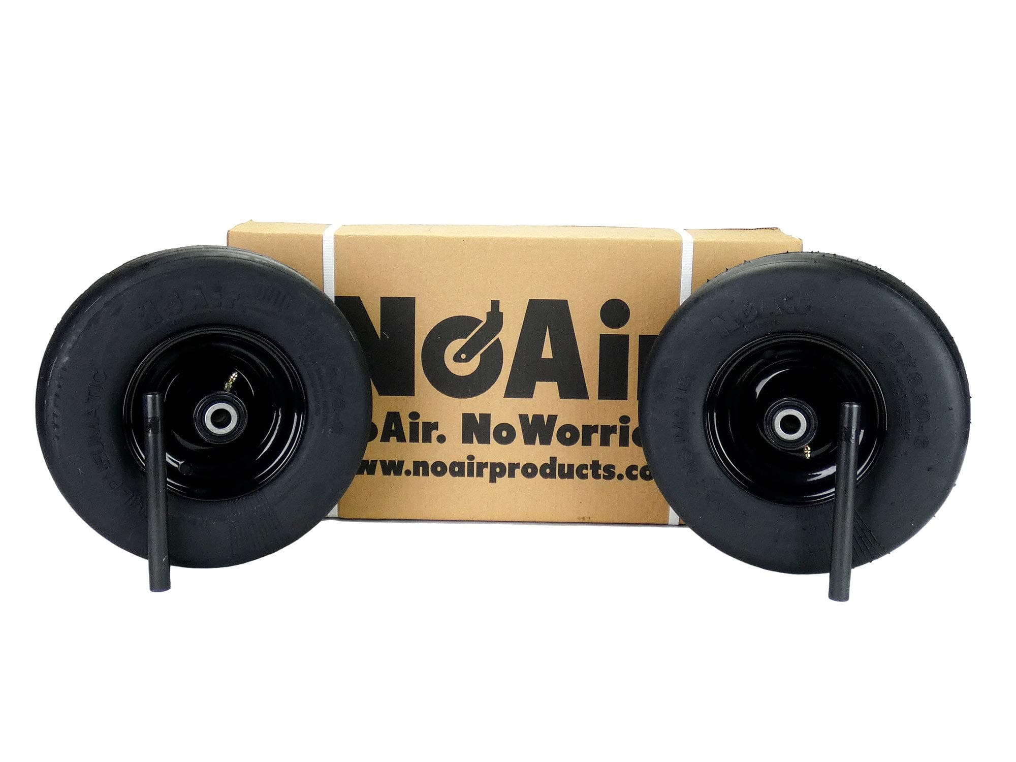 NoAirĀ® (2 Flat Free Tire Assemblies 13x6.50-6 Fits BigDog Diablo Stout Alpha 605065 605035