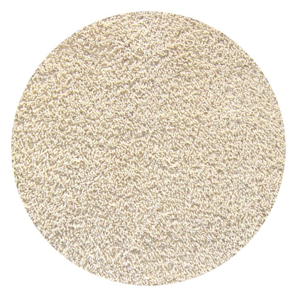 Anji Mountain Shag Area Rug Ivory, 8 Feet, Round