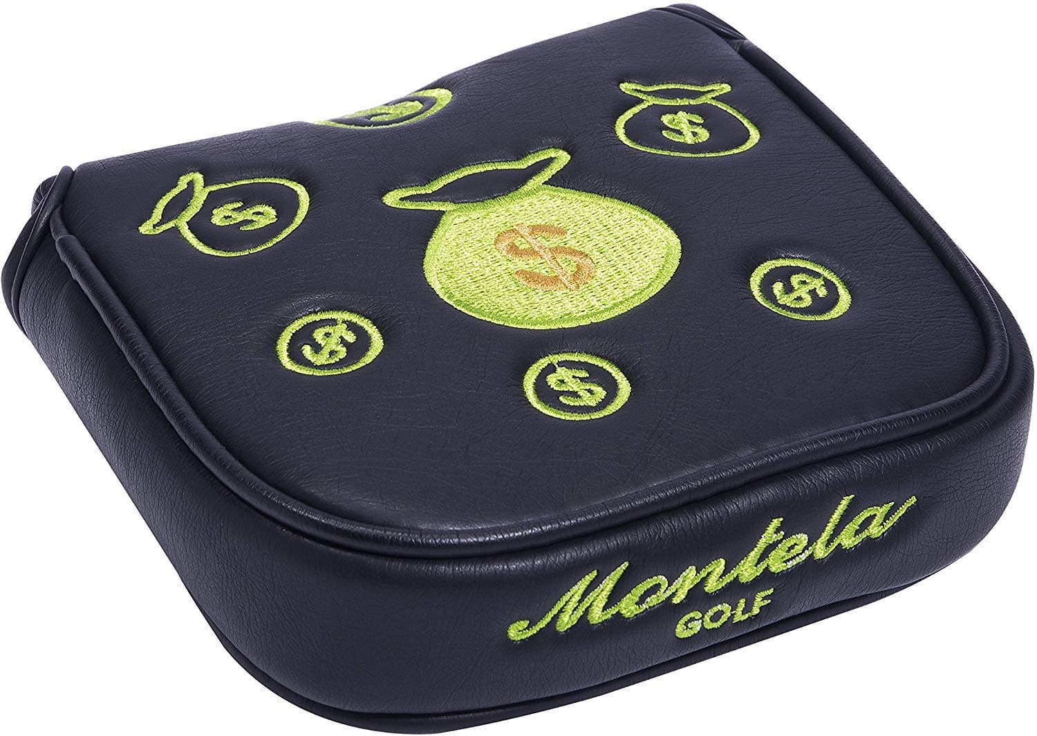 Golf Putter Cover Headcovers Mallet Cover Magnetic Closure Thick Creative With Easy Lock-in Design Headcovers Fit For All Brands