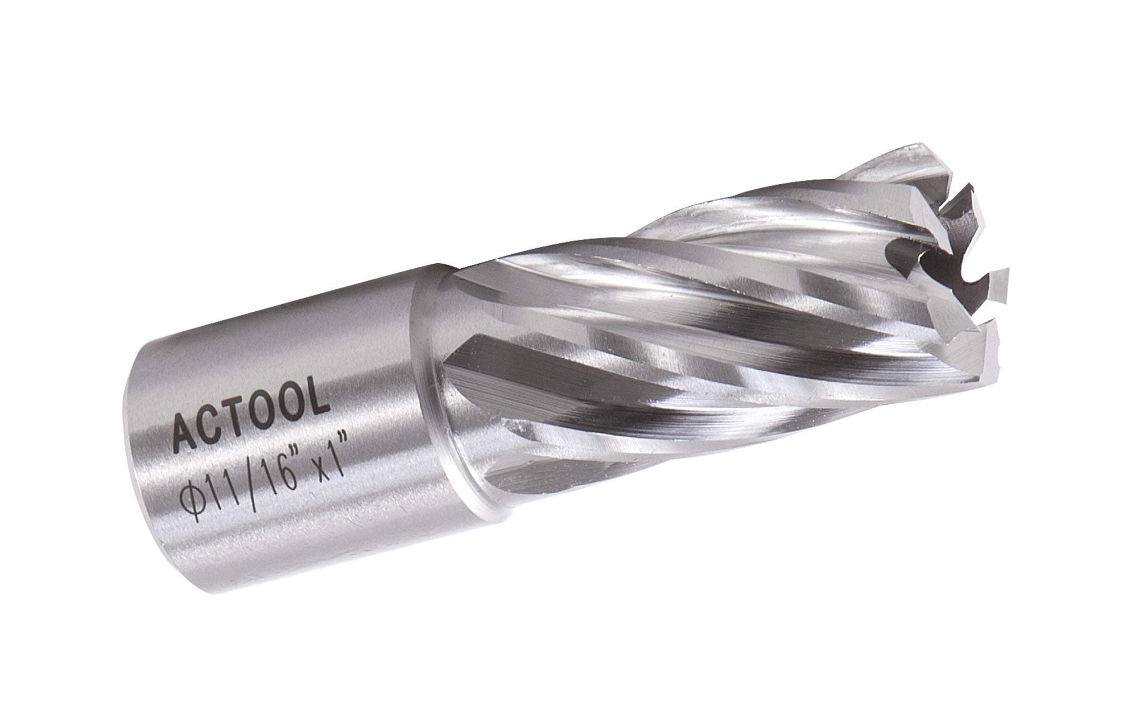ACTOOL11/16" Diameter x 1" Depth of Cut HSS Annular Cutter