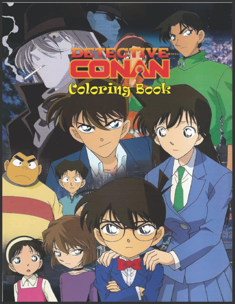 Detective Conan Coloring Book: Amazing gift Of Case Closed Anime for All Ages, Detective Conan High Quality Image Paperback – March 26, 2022