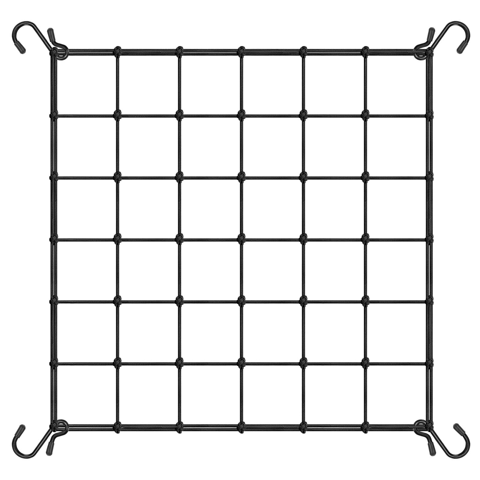 VIVOSUN Garden Netting 90 x 90 cm Elastic Trellis Net with 4 Hooks Trellis Net for Climbing Plants Vegetables Fruits and Flowers