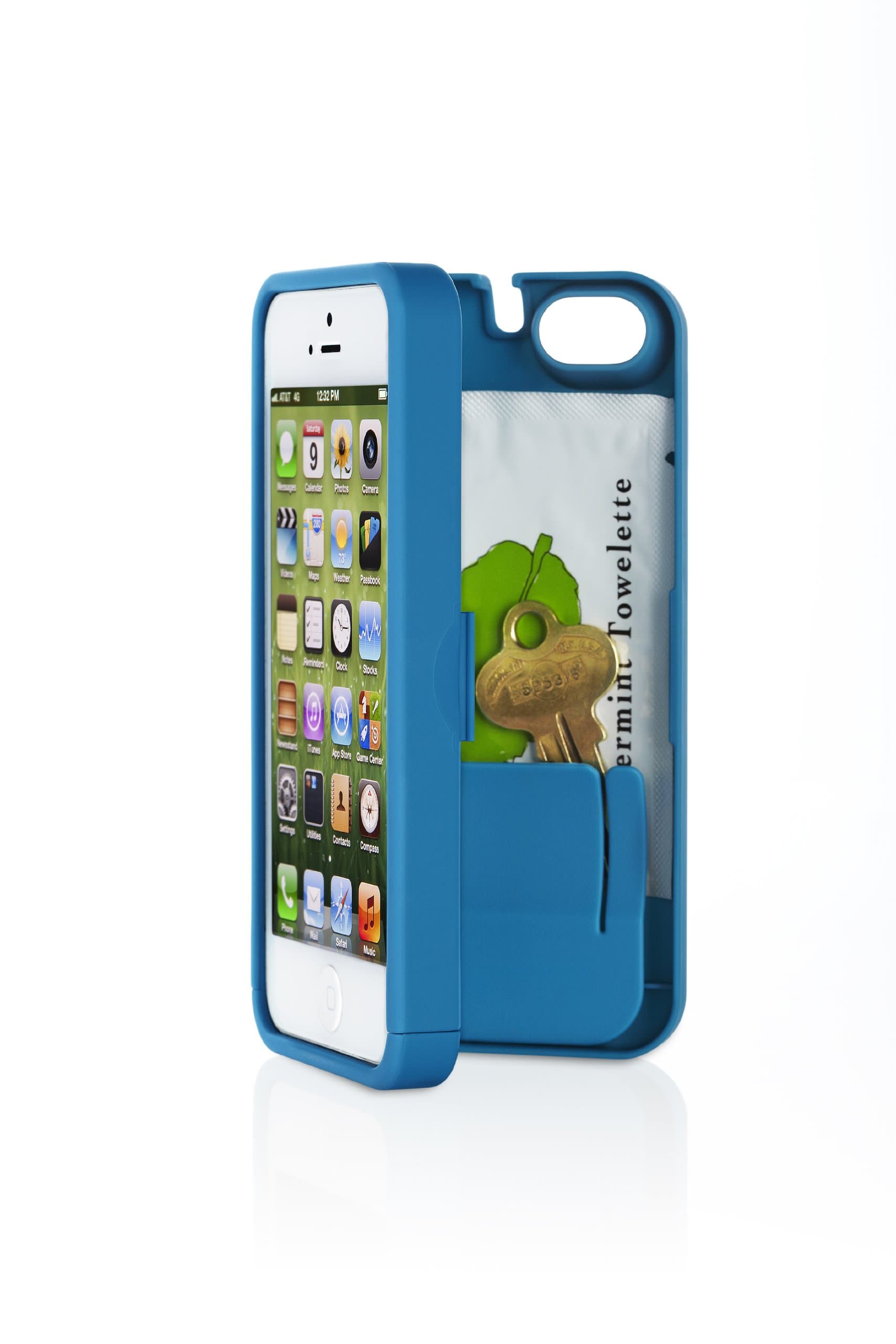 EYN Products Smartphone Case for iPhone 5c - Retail Packaging - Turquoise