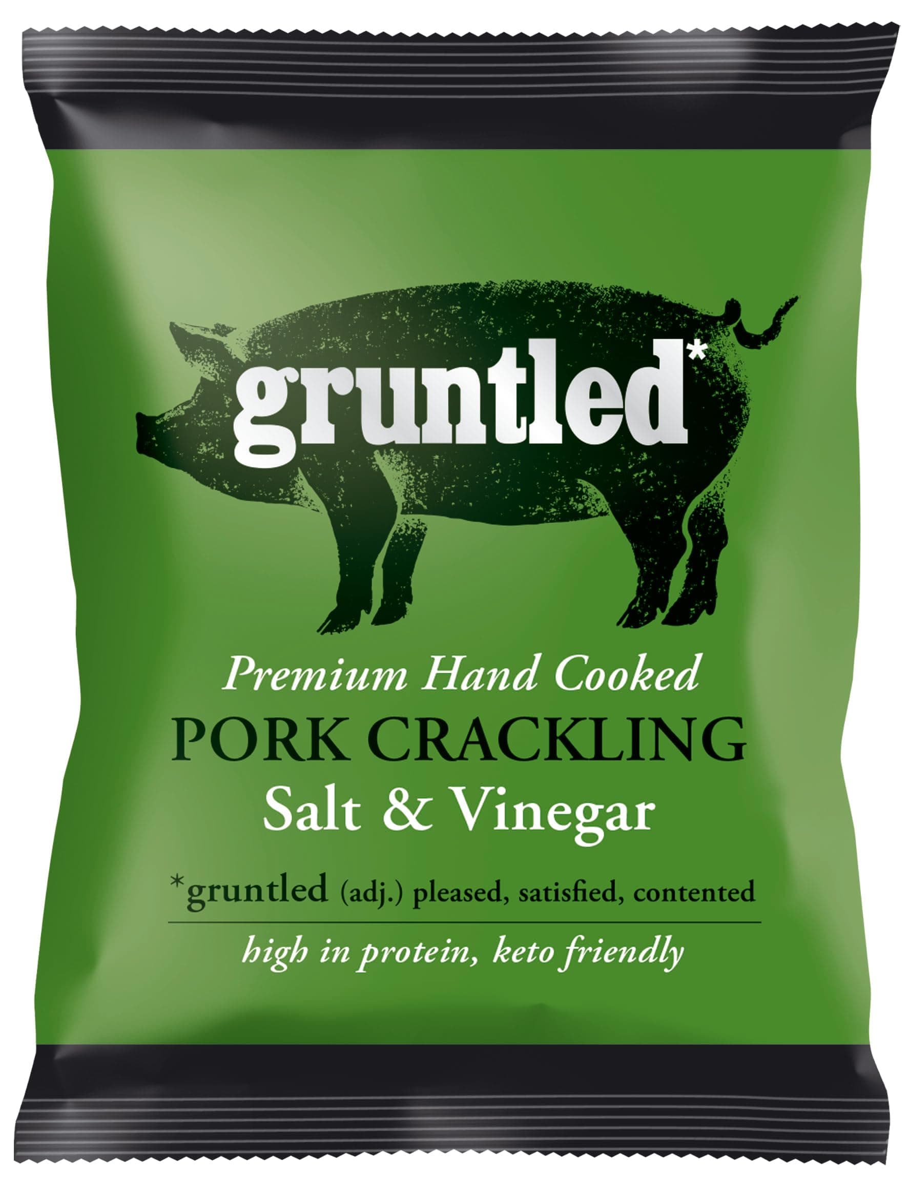 Gruntled premium pork crackling 20 x 40g Habanero Chilli