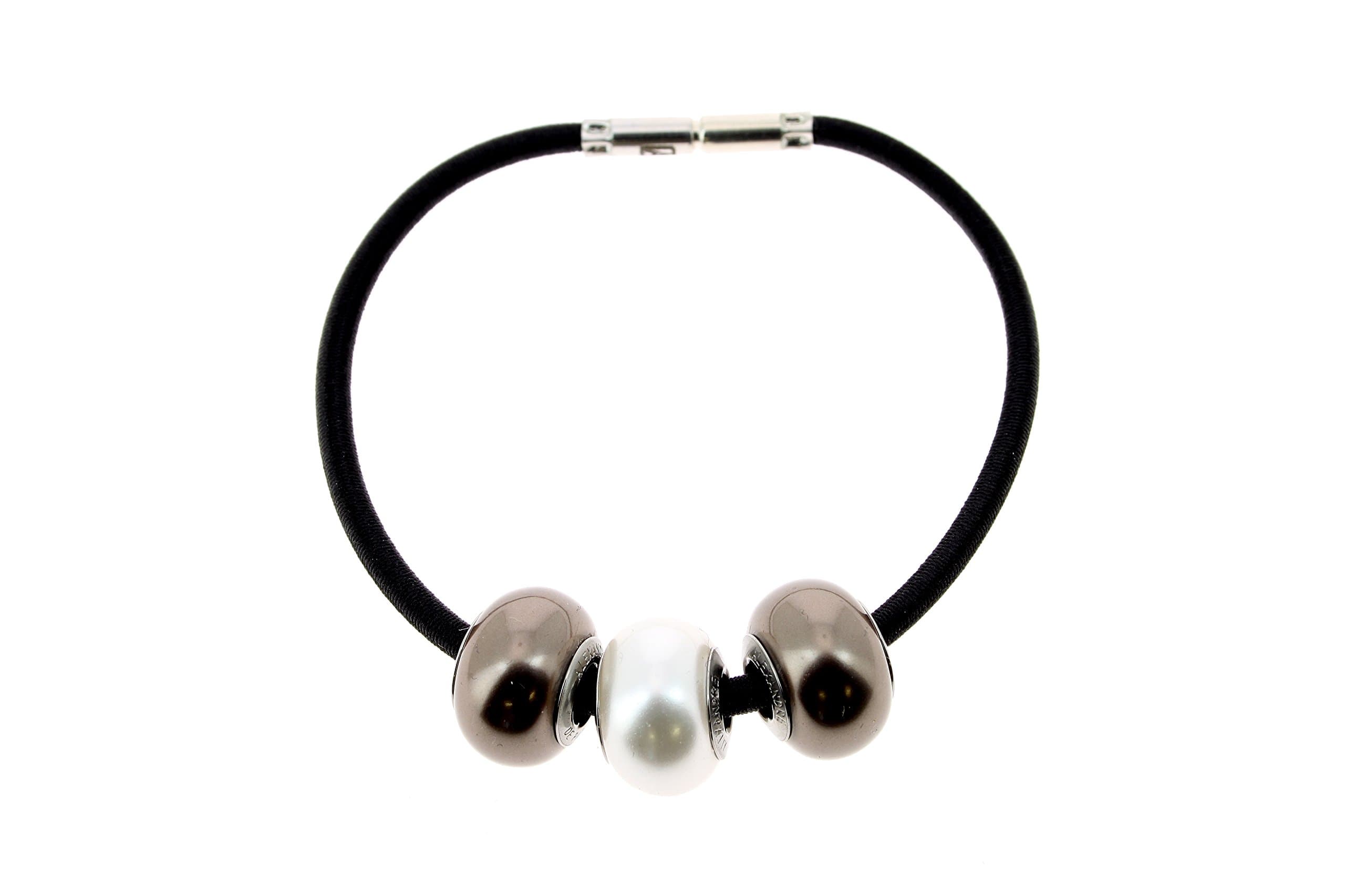 Alexander De Paris Hair Elastic Choco White