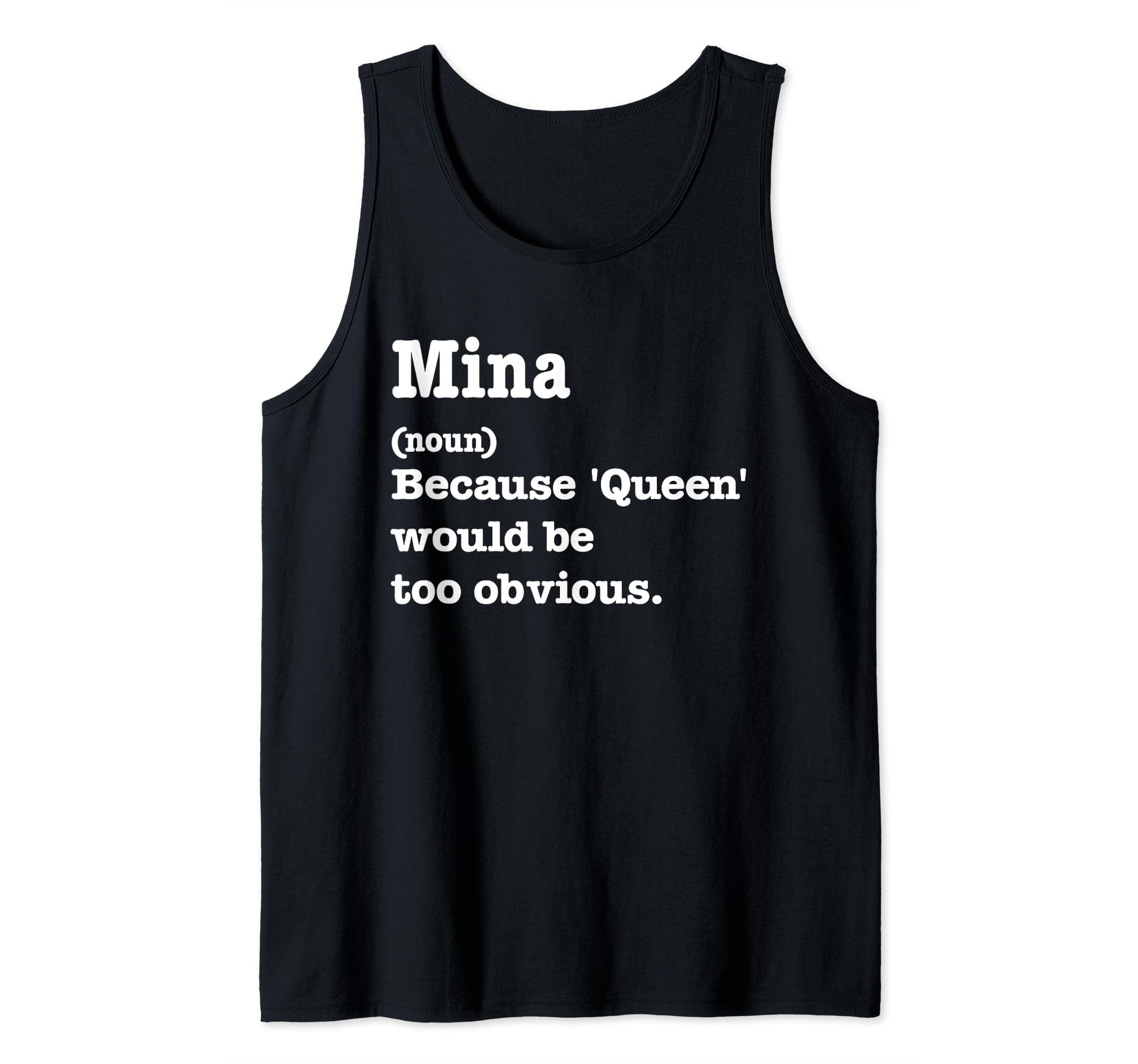 MINA Sarcasm Queen Tee - Custom MINA Women's Tank Top