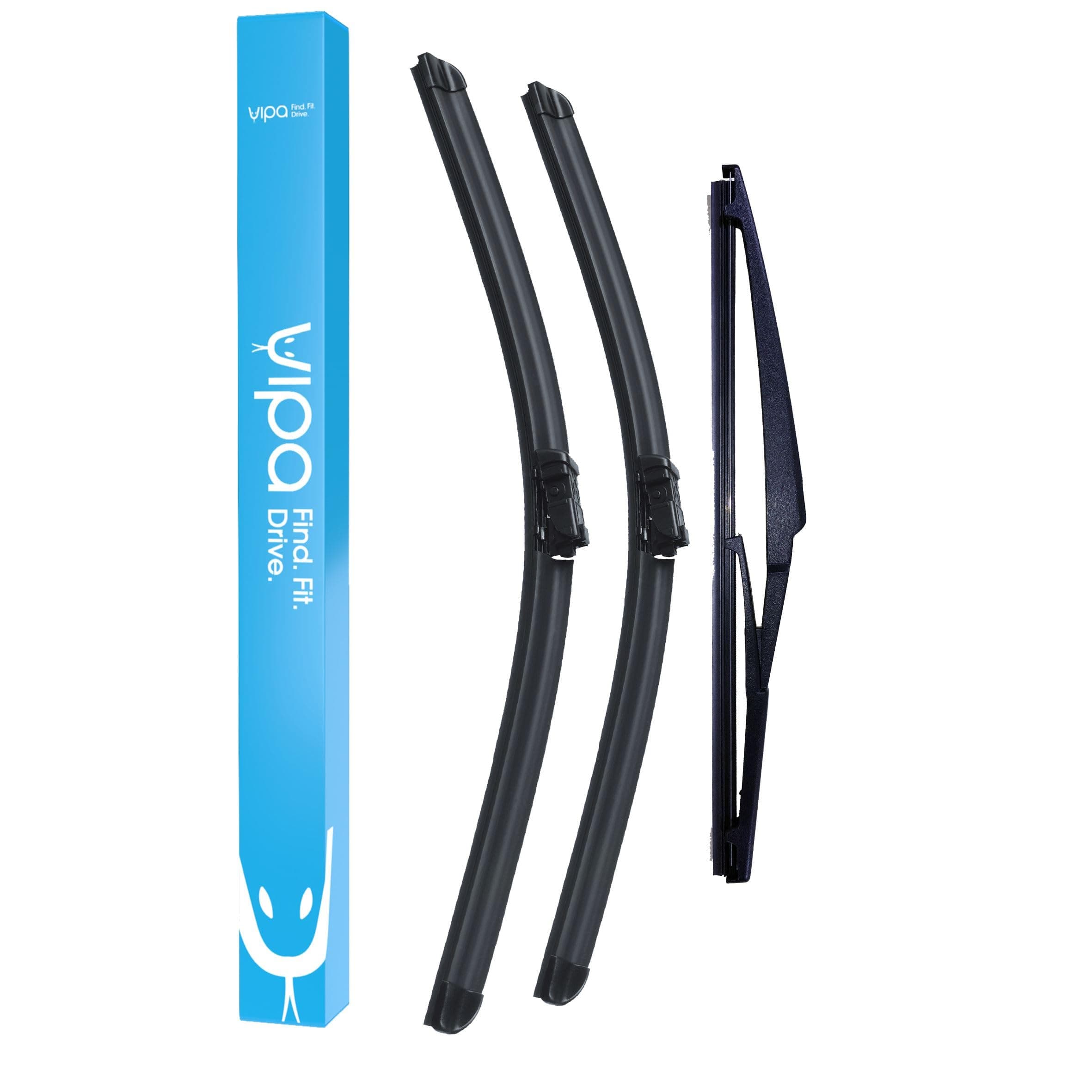 – Vipa Wiper Blade Set fits: TOYOTA AVENSIS Estate Feb 2009 to Apr 2018 - Easy Fit Video Tutorial