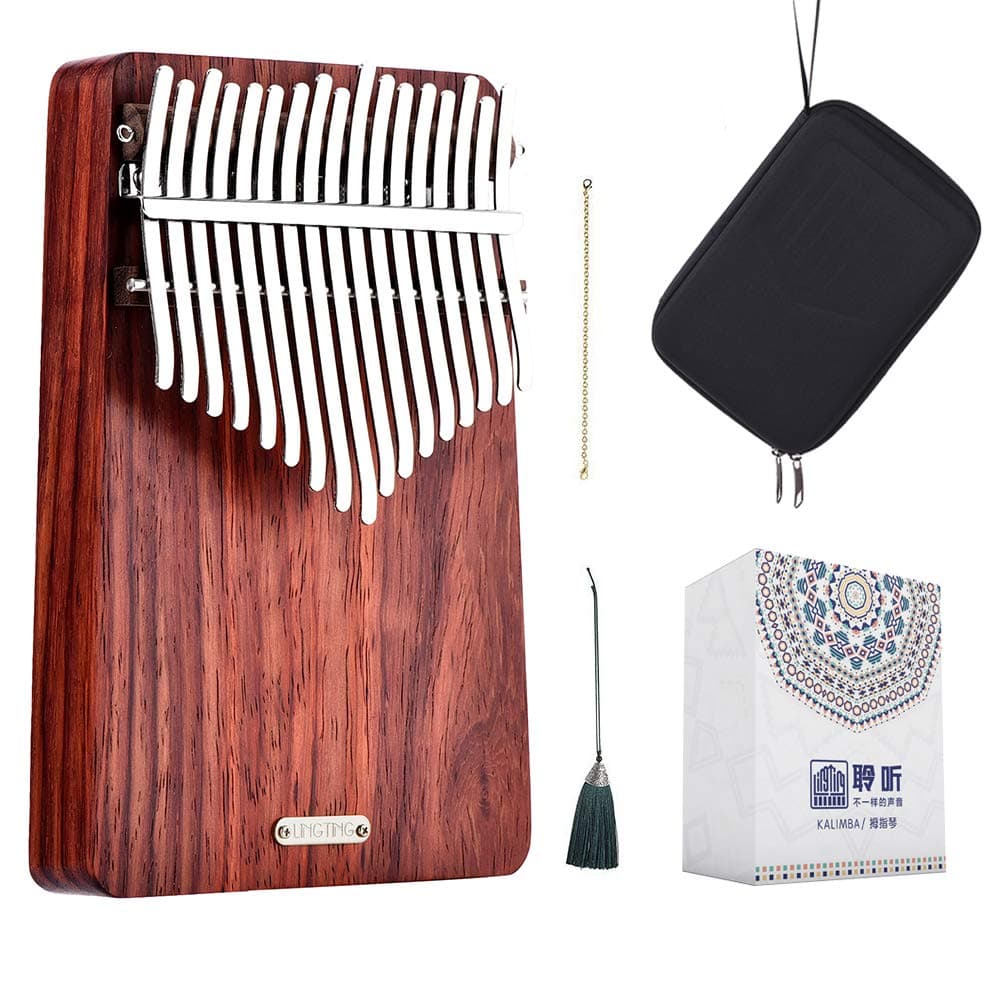 LingTing LT-K17A 17 keys Kalimba Mbira Thumb Piano(wind whisperer)