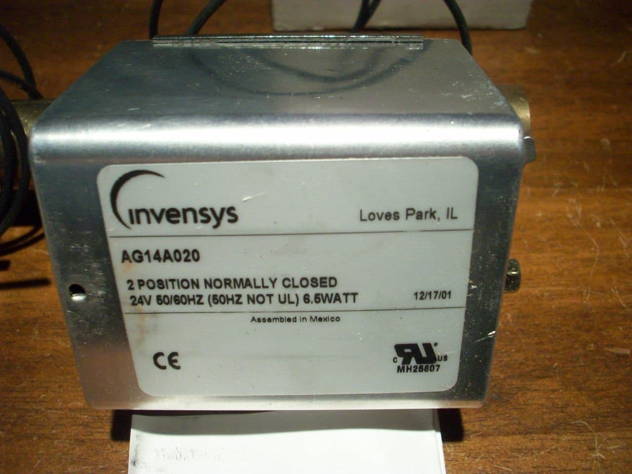 Erie AG14A020 Actuator 24 Volt Hightemp