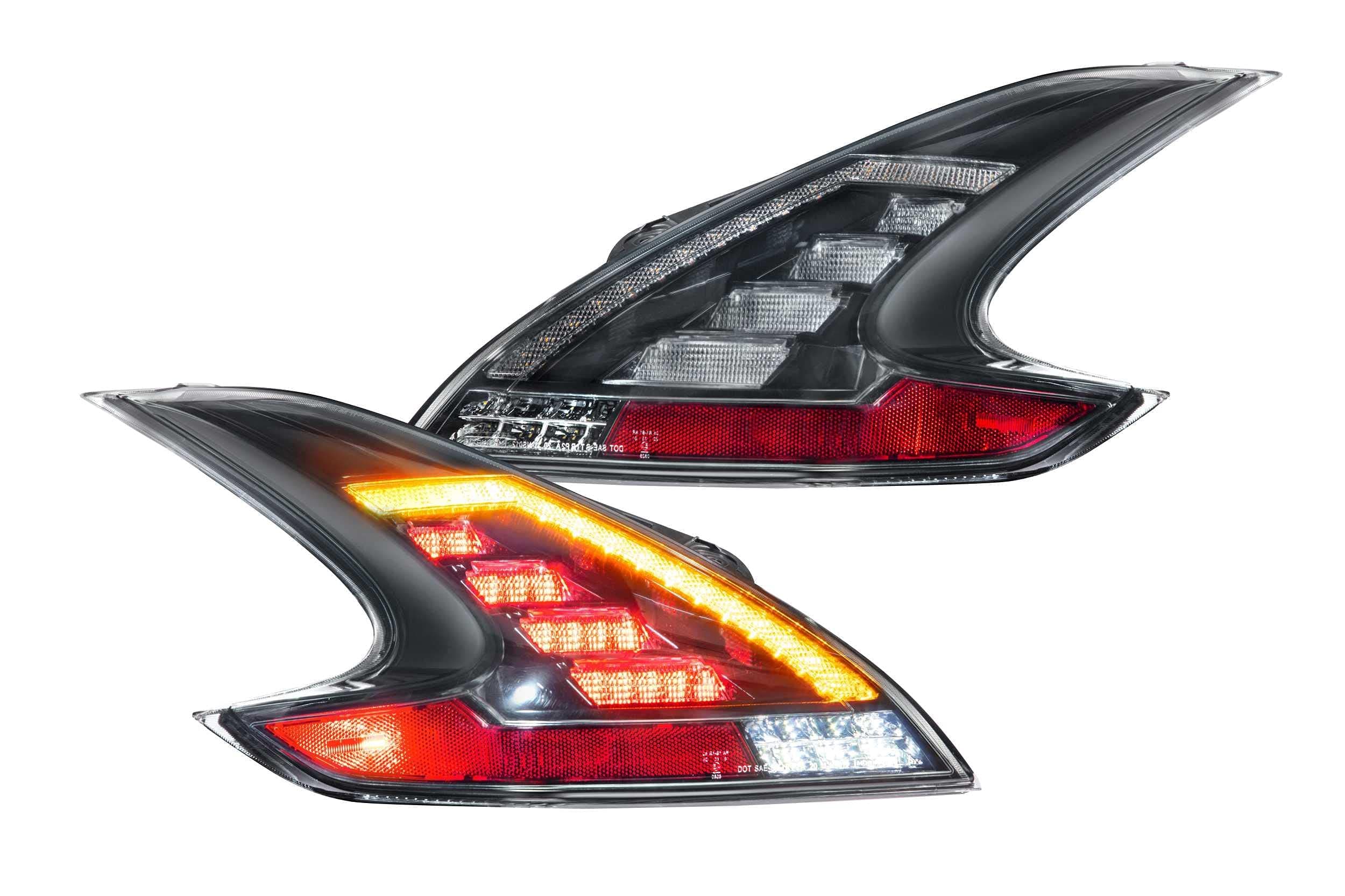 XB LED Tail lights, Plug and Play Housing Upgrade, fits 2009-2020 Nissan 370z, DOT Approved Assemblies (1x LF419)