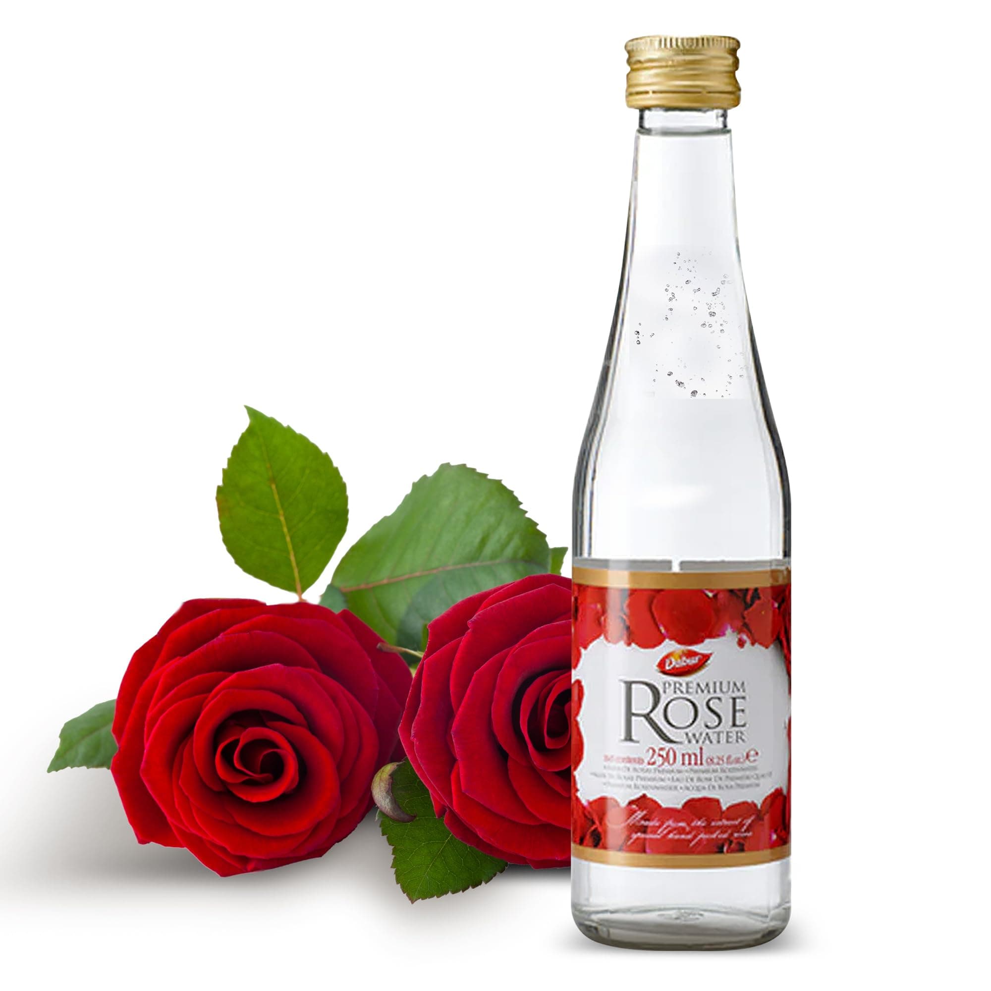 Rose Water - Rose Water for Skin, Face, Hair, & for Cooking – Nourishing Hydration, Enhances Culinary Creations – Rosewater for Glowing Skin, for Skincare and Beauty Rituals – 250ML