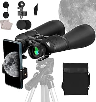 15x70 Giant Astronomy Binoculars for Adults High Powered Long Distance Viewing Multi-Coated Optics for Bird Watching Watch The Moon