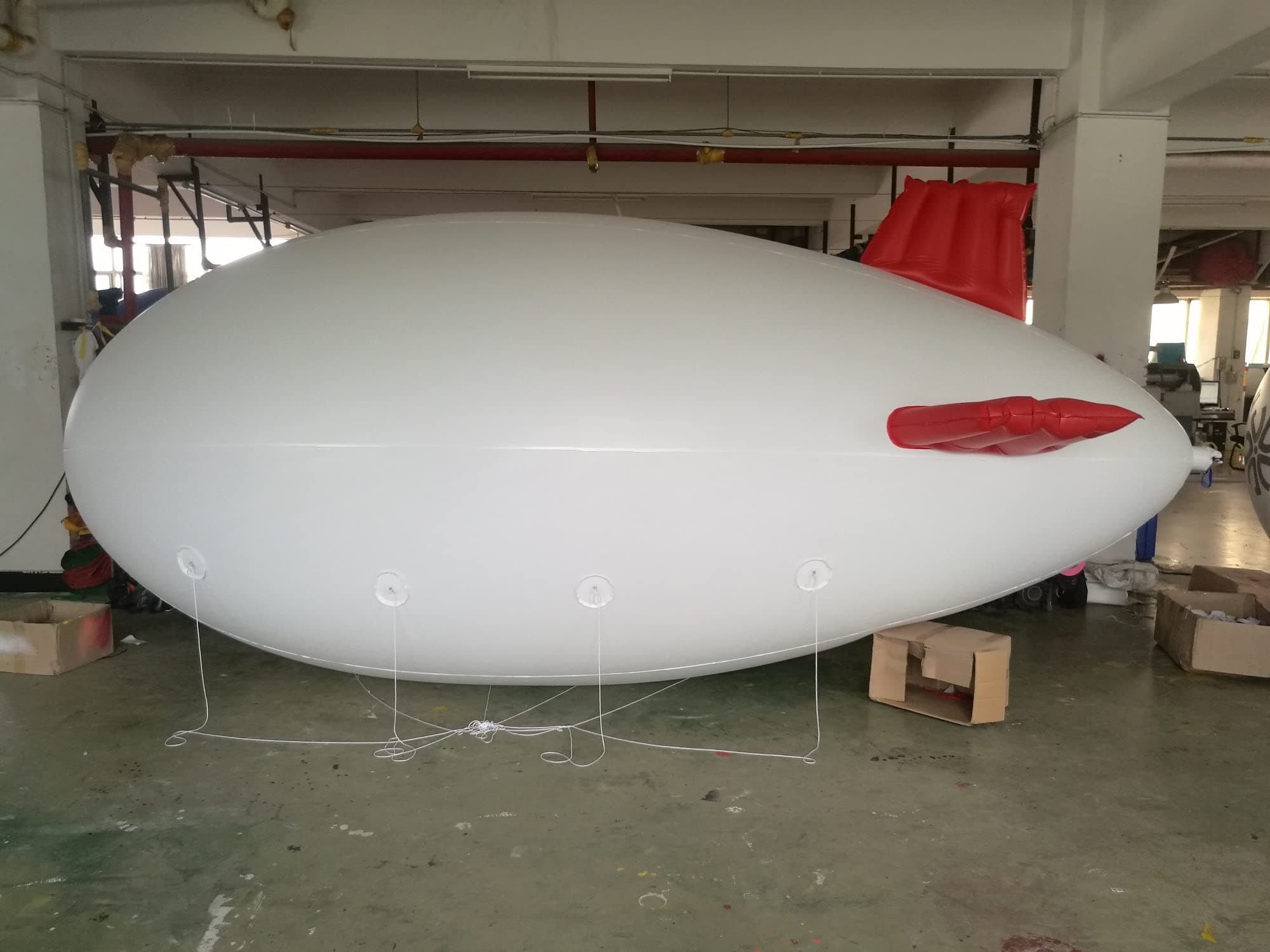 Air-Ads 10M 32.8ft Giant Inflatable Advertising Blimp/Flying Helium Balloon/Your Logo (PVC)