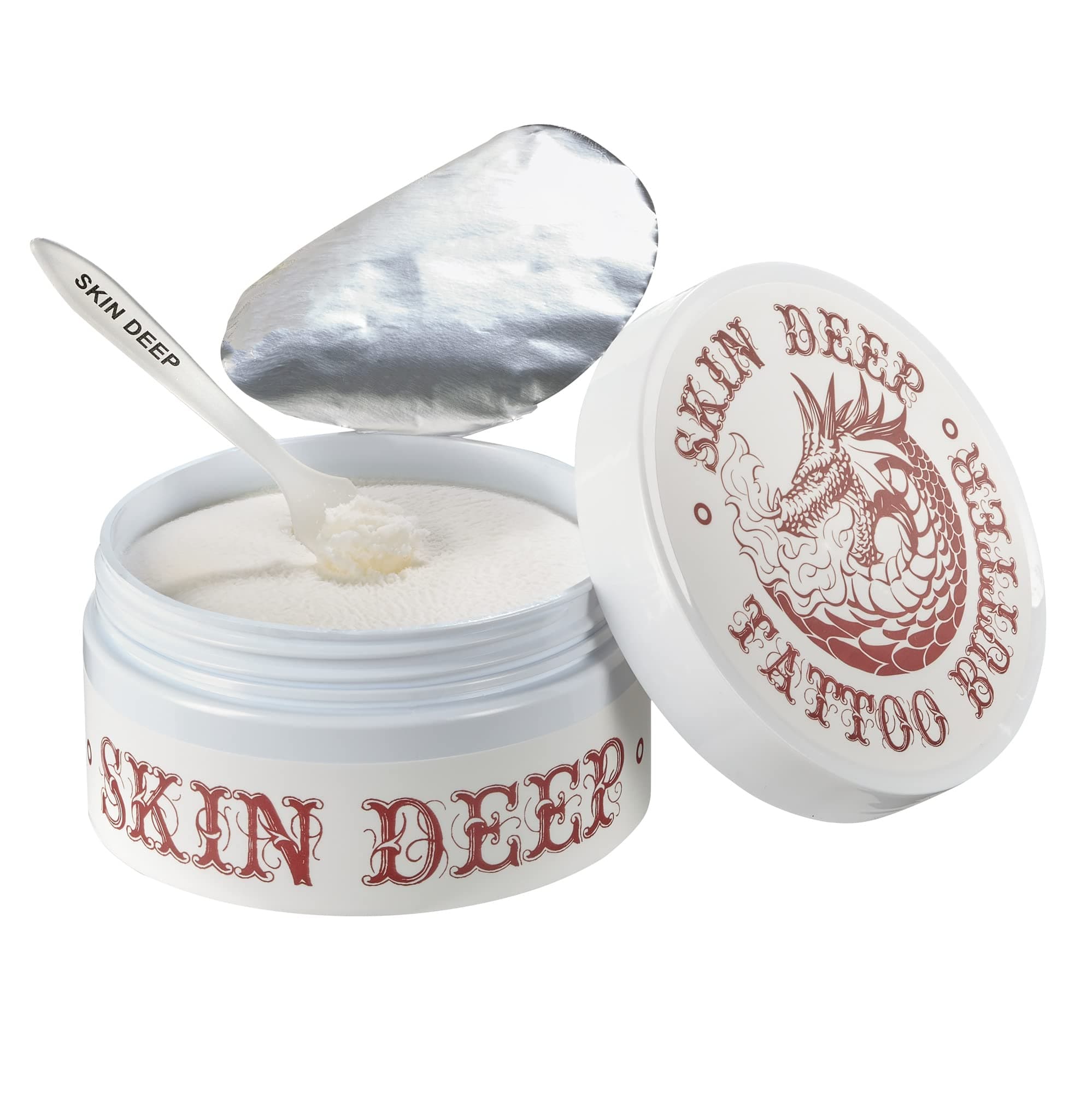 Skin Deep Dragon Butter (7 oz) A Tattoo Butter that is Better and Cheaper than Hustle Butter (1 Tub / 3 Applicators)
