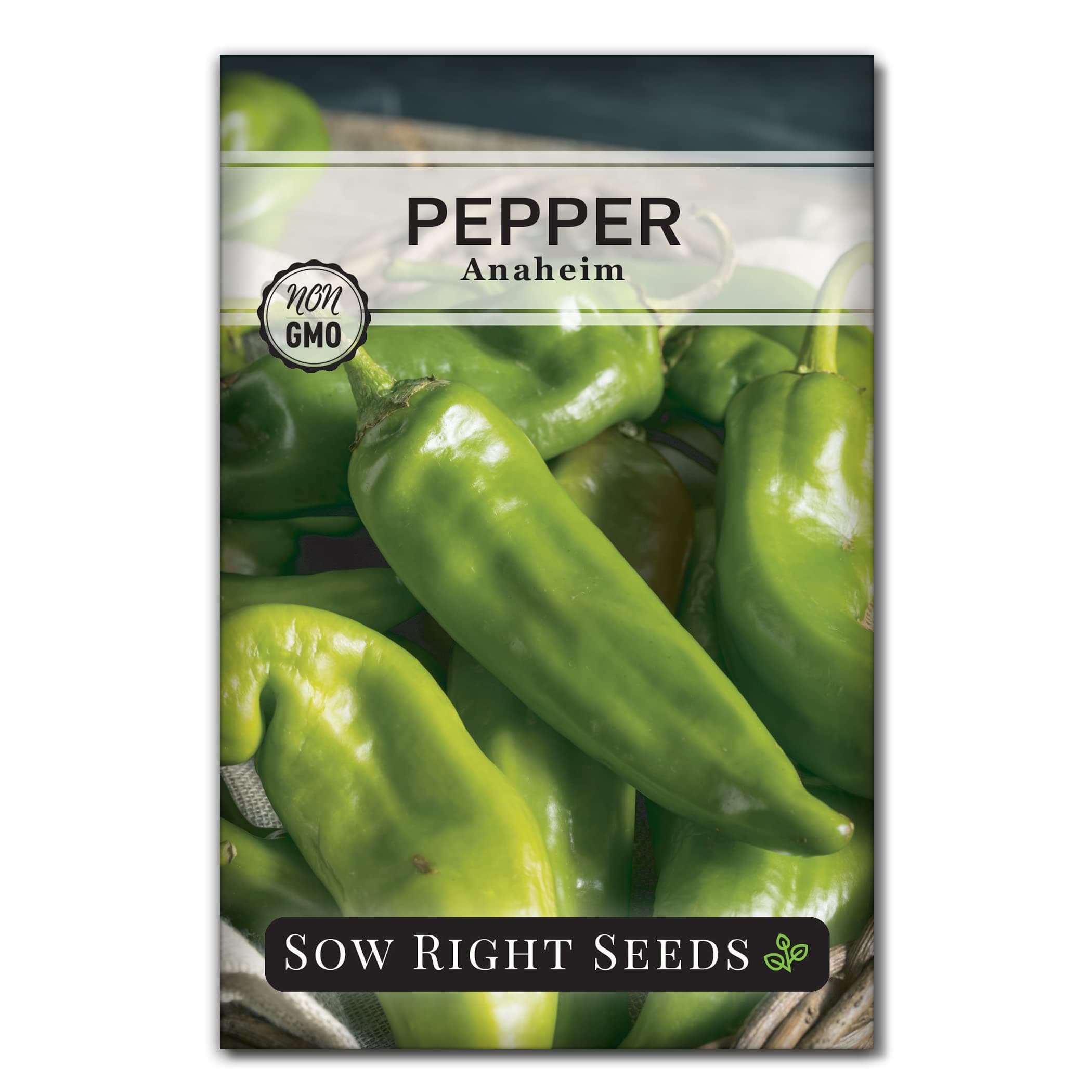 Sow Right Seeds - Anaheim Pepper Seeds for Planting - Non-GMO Heirloom Packet with Instructions to Plant an Outdoor Home Vegetable Garden - Productive and Hot Chili Peppers - Hydroponics Growing (1)