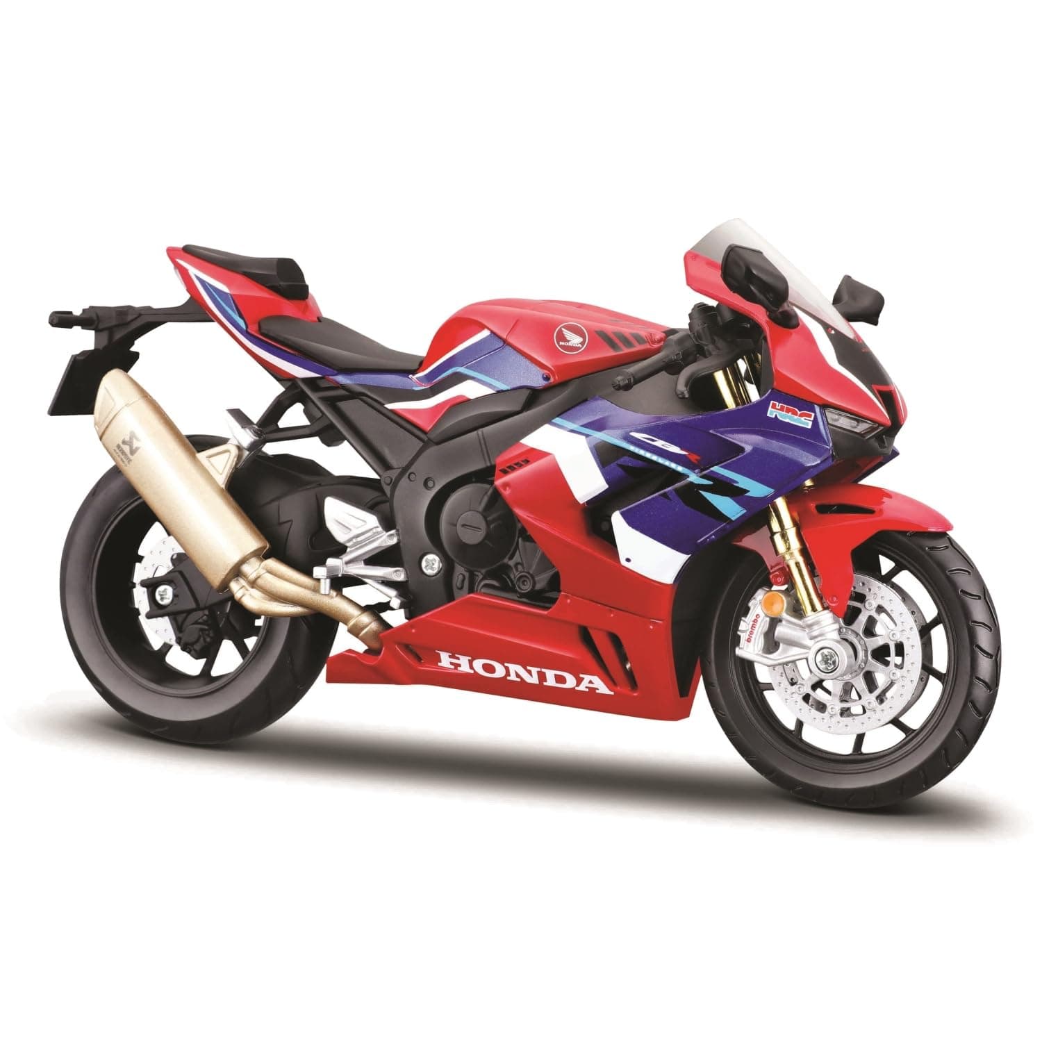 Maisto HONDA CBR 1000R-R FIREBLADE SP Motorbike - 1:12 Scale - Incredibly Detailed Die-Cast Replica Collectible Motorcycle Model Age 3+, Red