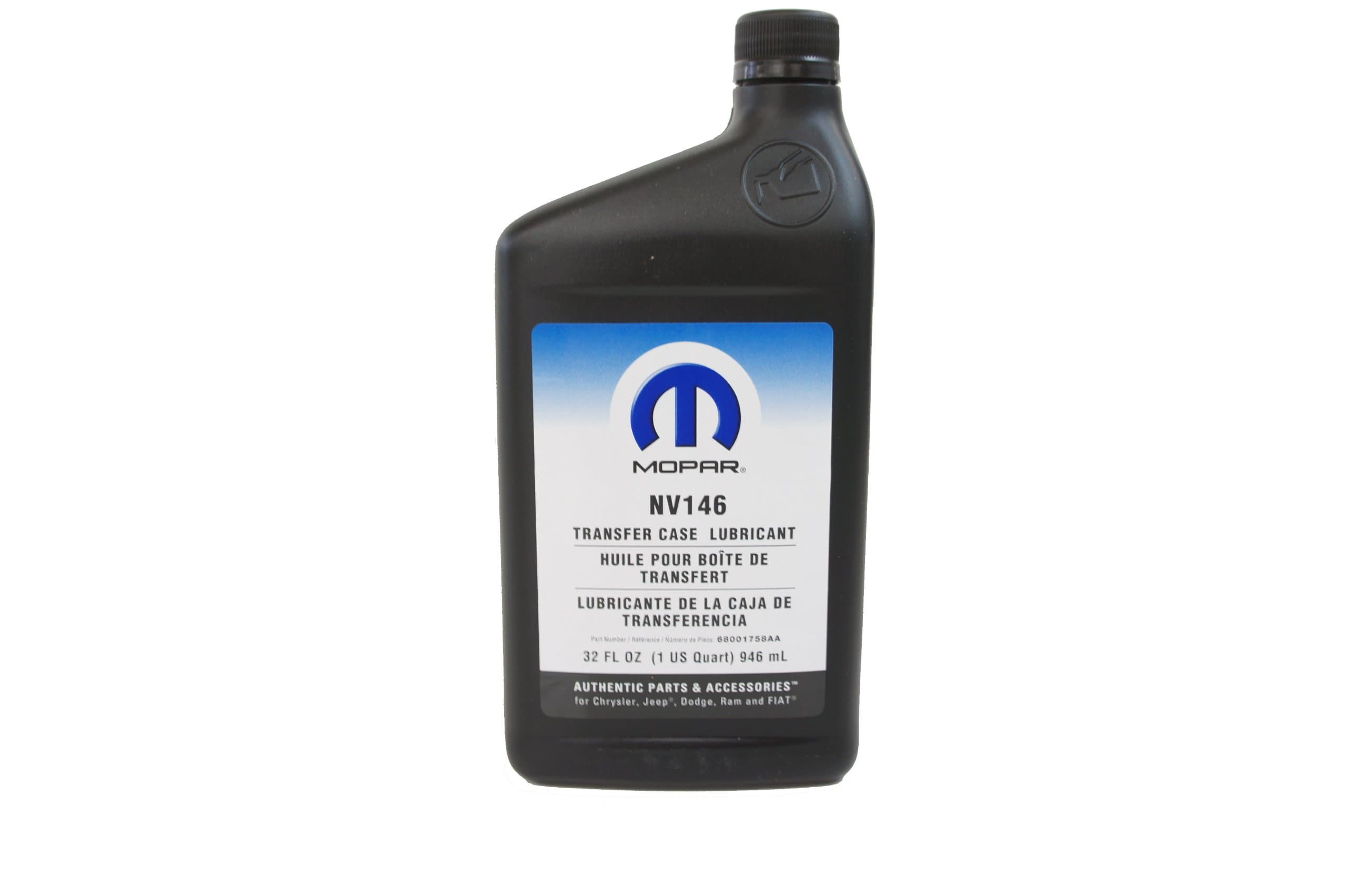 Genuine Chrysler Accessories (68001758AA) NV 146 Transfer Case Fluid - 1 Quart