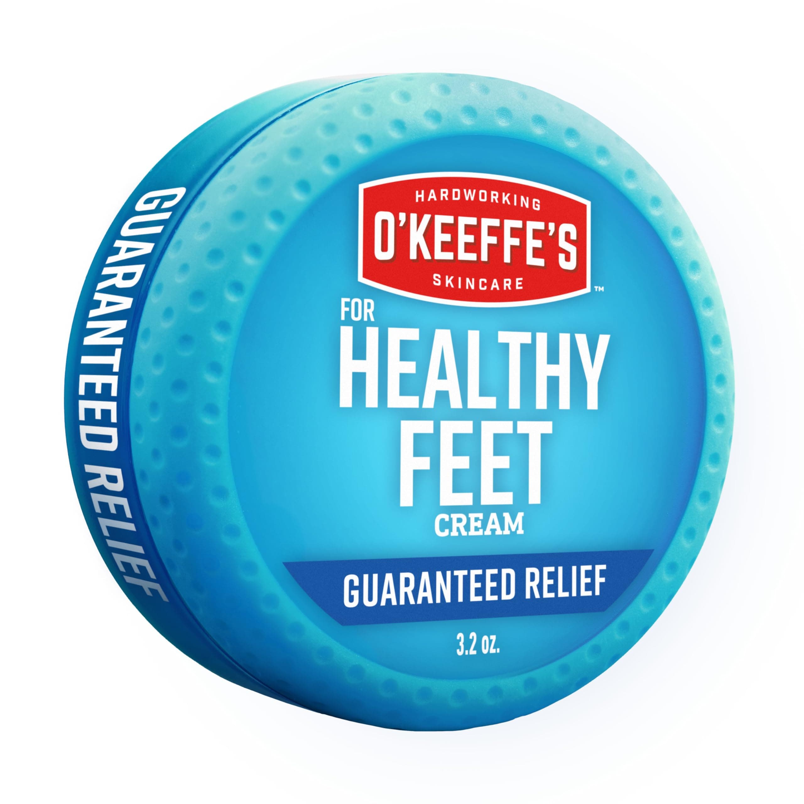 for Healthy Feet Foot Cream - 3.2 oz Jar (1 Pack) - Guaranteed Relief for Extremely Cracked, Dry Feet, Repairing Skincare, Instantly Boosts and Retains Moisture Levels