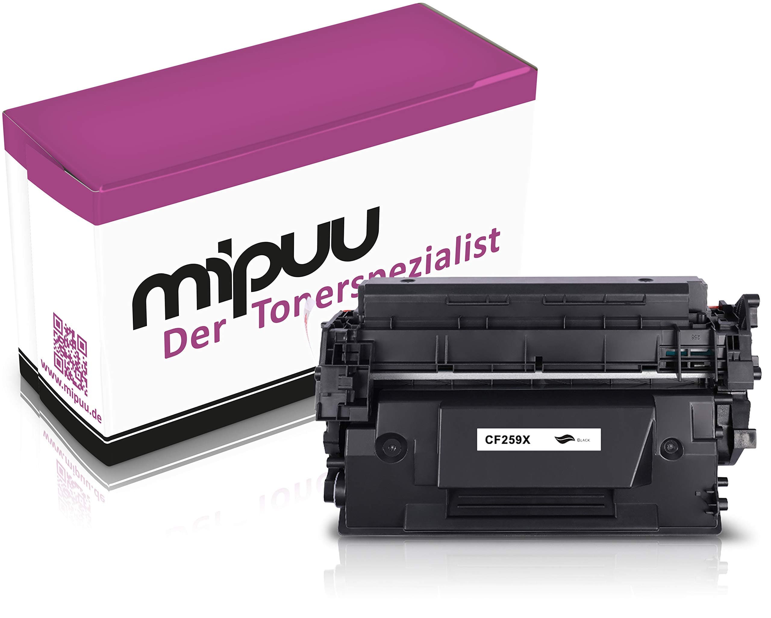 XXL Mipuu Toner Compatible with HP CF259X 59X Black (Without Chip) for Laserjet Pro M304a M404n M404d M404dw MFP M428dw M428fdn M428fdw M428m