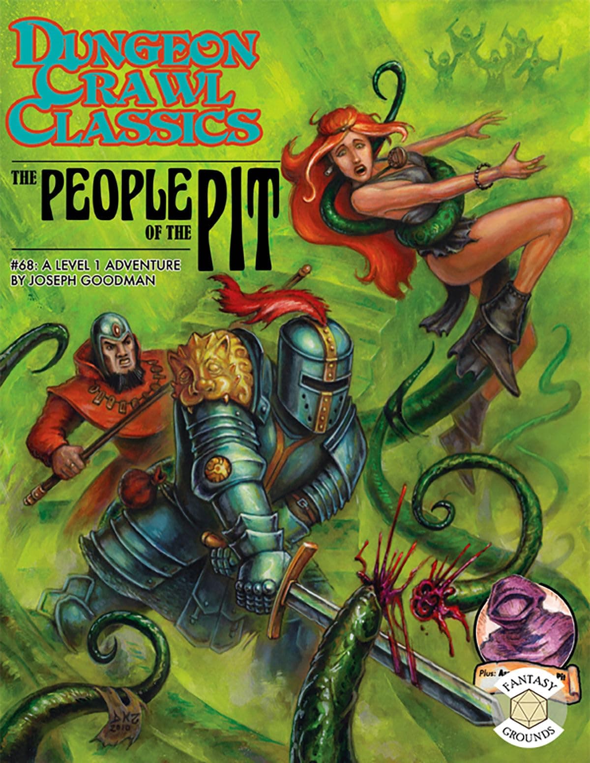 Goodman Games Dungeon Crawl Classics #68 People of The Pit (DCC RPG Adventure) (DCC DUNGEON CRAWL CLASSICS)