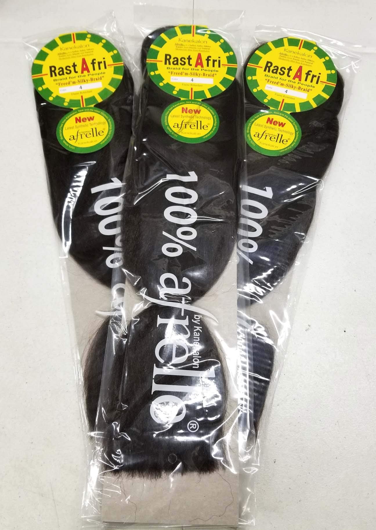 Rasta Fri Braids ( Pack of 3 ) Brown / #4