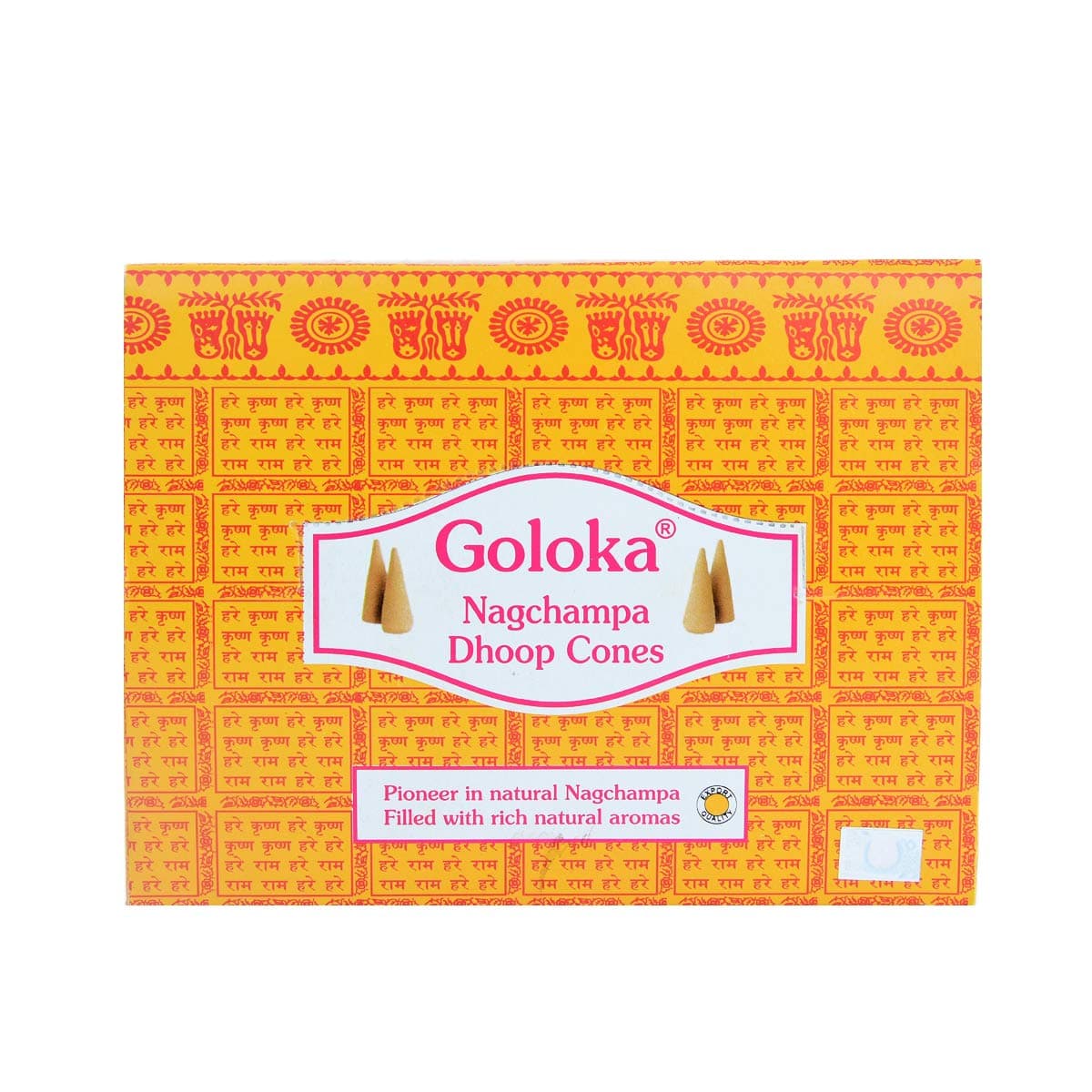 Nagchampa Dhoop Cones Pack of 12 (10 Cones Each Pack)