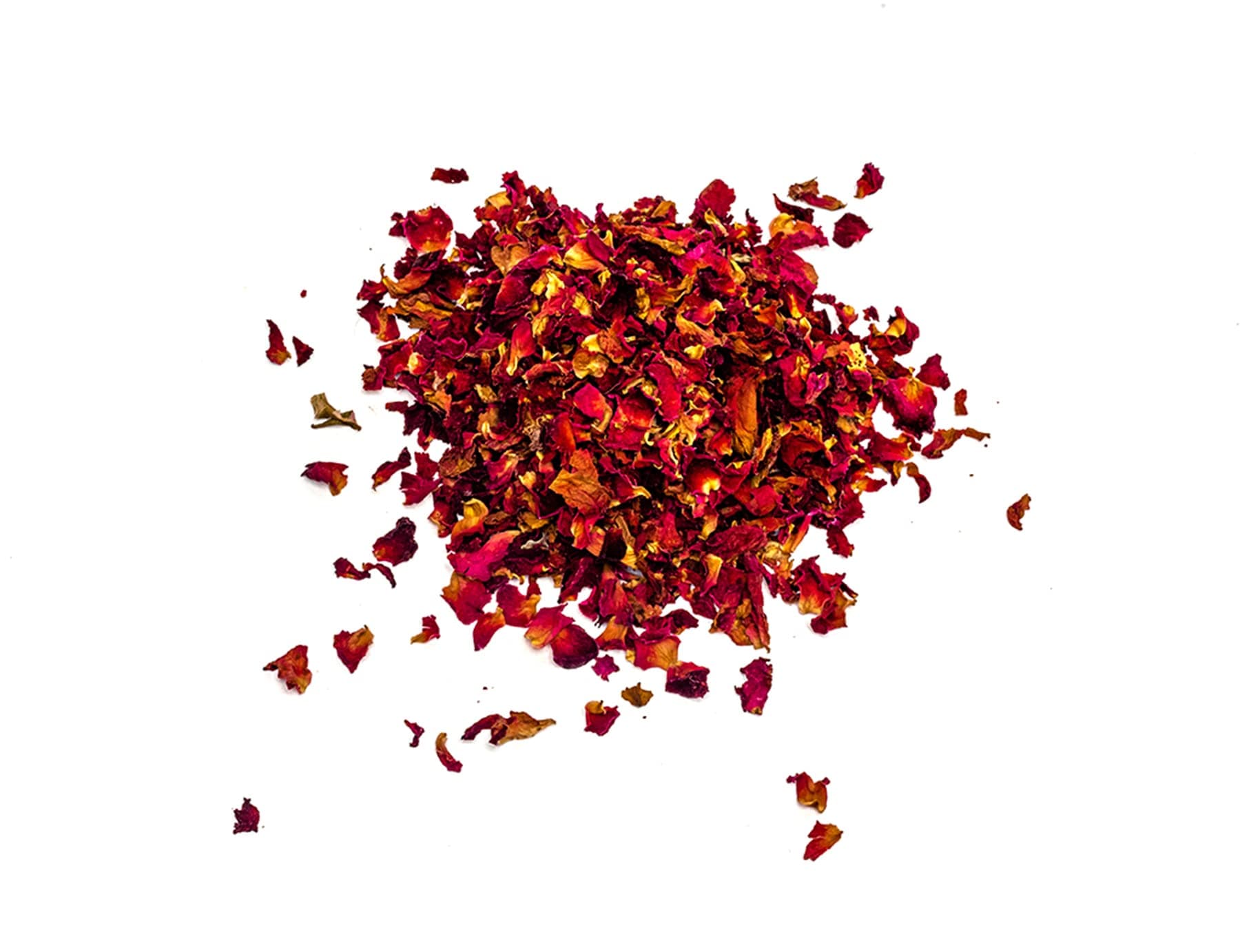 Dried Red Rose Petals, 1.75 oz (50gm), from Mt. Everest Country Nepal, Edible, Naturally Sun Dry, Hand Picked, Pleasant Scent, Good for Rosewater, Herbal Tea, Aromatherapy, Altar Supplies