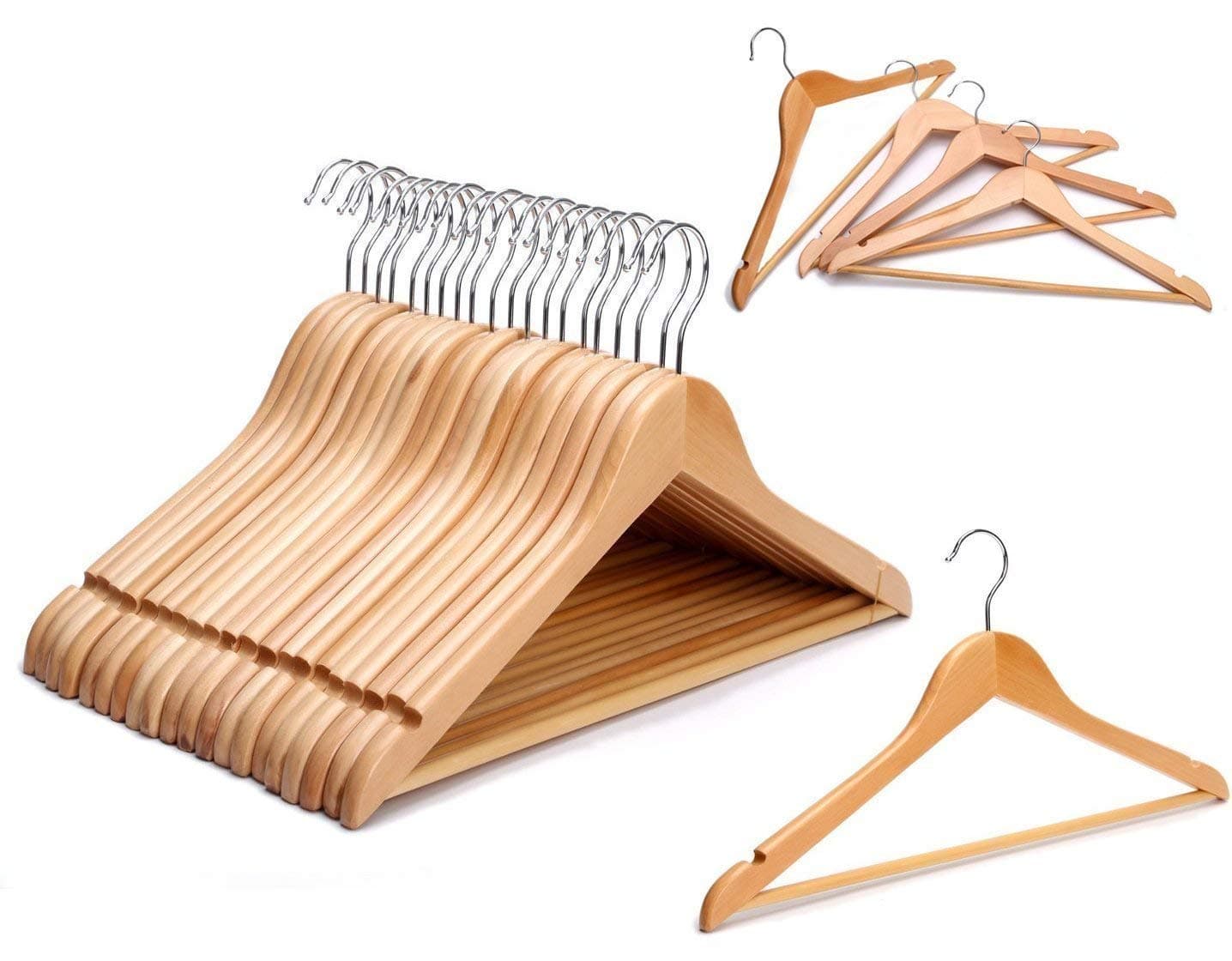 Ash&Roh Hkc House Wooden Hangers Set (12)