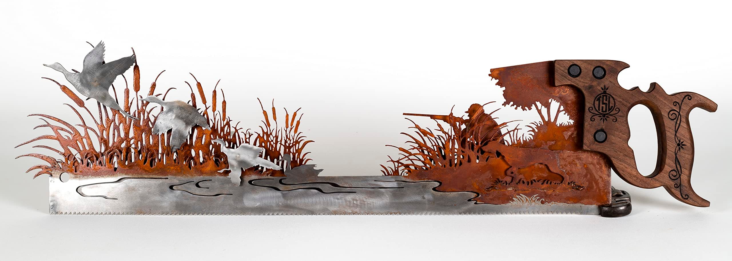 Duck Hunting saw art - Hunting Birding Metal Art | Garden Art | for hunters