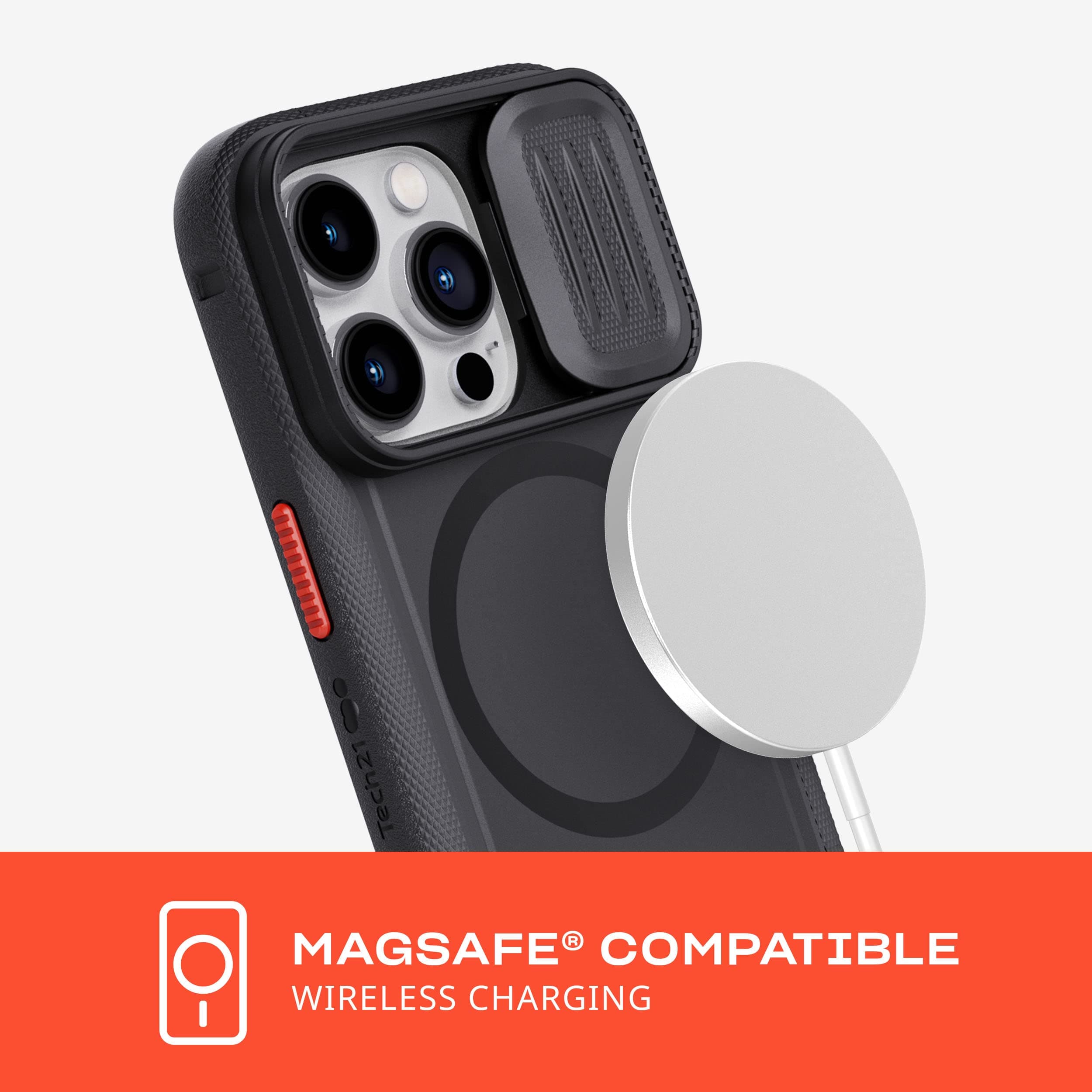 Tech21 iPhone 14 Pro Evo Max Compatible with MagSafe® – Durable, Shock-Absorbing and Rugged Phone Case with Holster and 20ft FlexShock Multi-Drop Protection