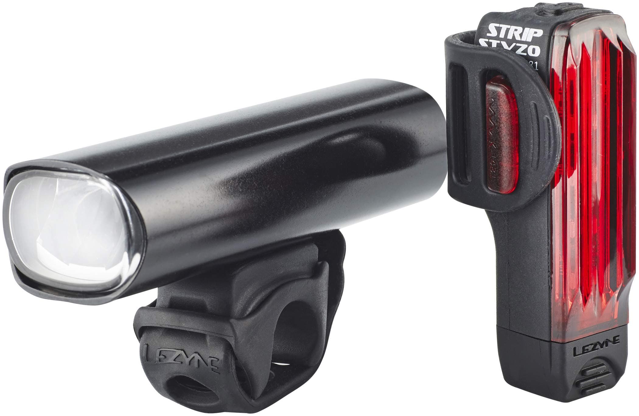 Lezyne Lite Pro Strip Dr Y11 Light Set, Glossy Black, M