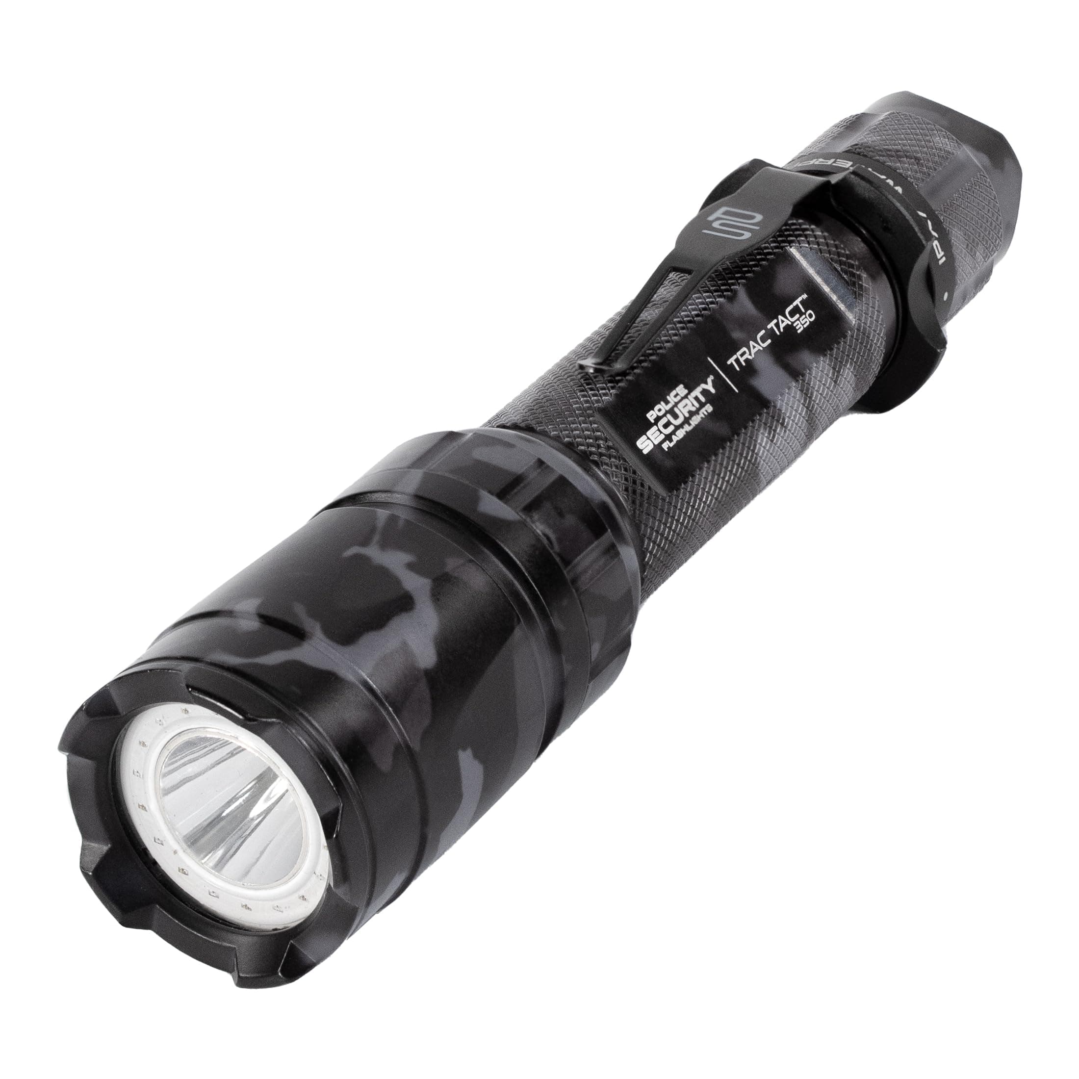 Trac Tact 2AA Camouflage | 350 Lumens | Belt Clip | 5 Light Modes | Water Resistant