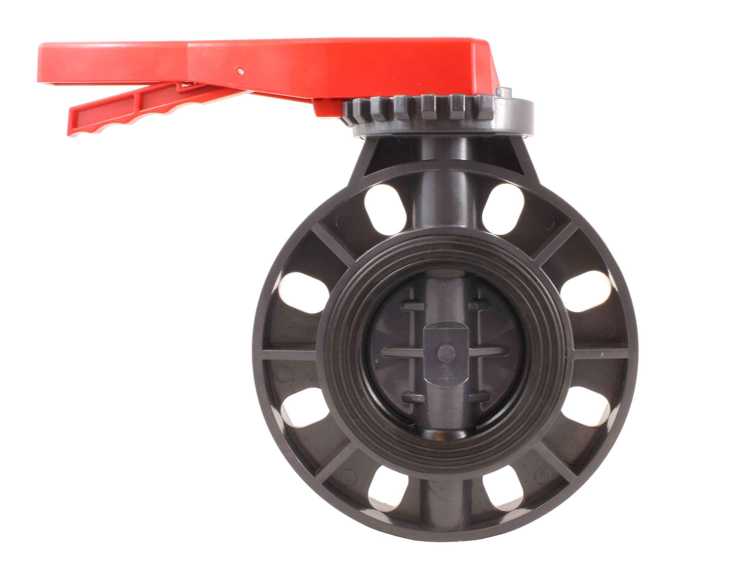 URA WATER - PVC Butterfly valve 4" - EPDM Seals