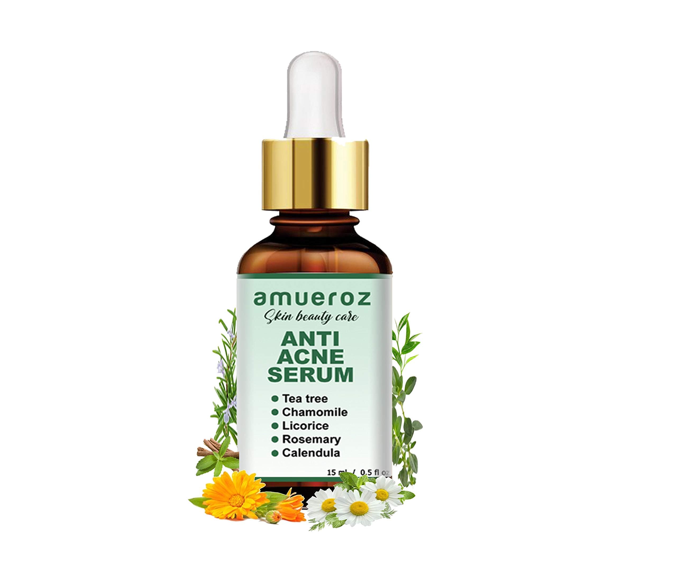 Anti Acne serum and Pimple/Acne prone removal serum | Clears scar & Dark Spots |Tea Tree - 15 ml