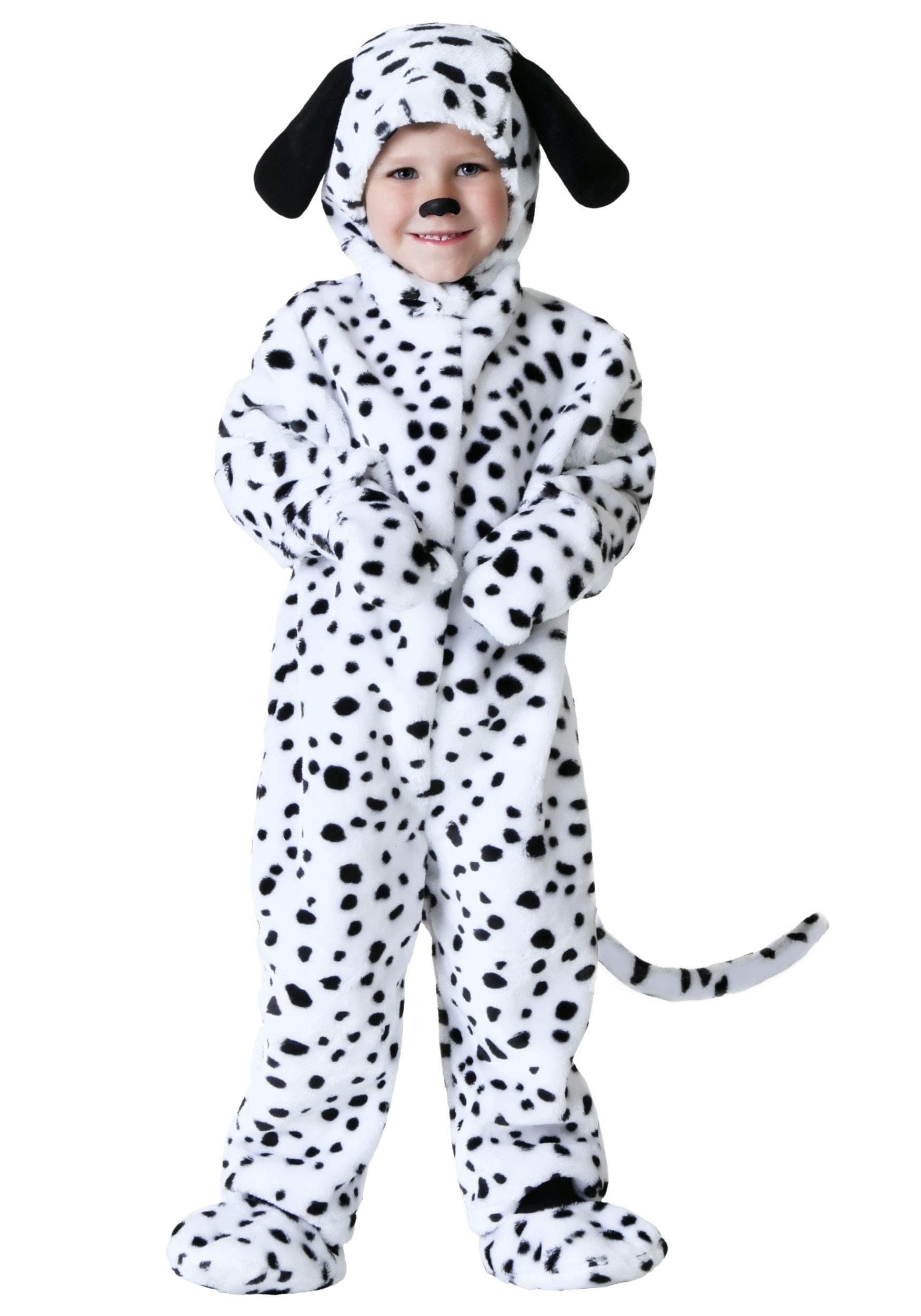 Toddler Dalmatian Costume Spotted Puppy Dog Onesie for Kids