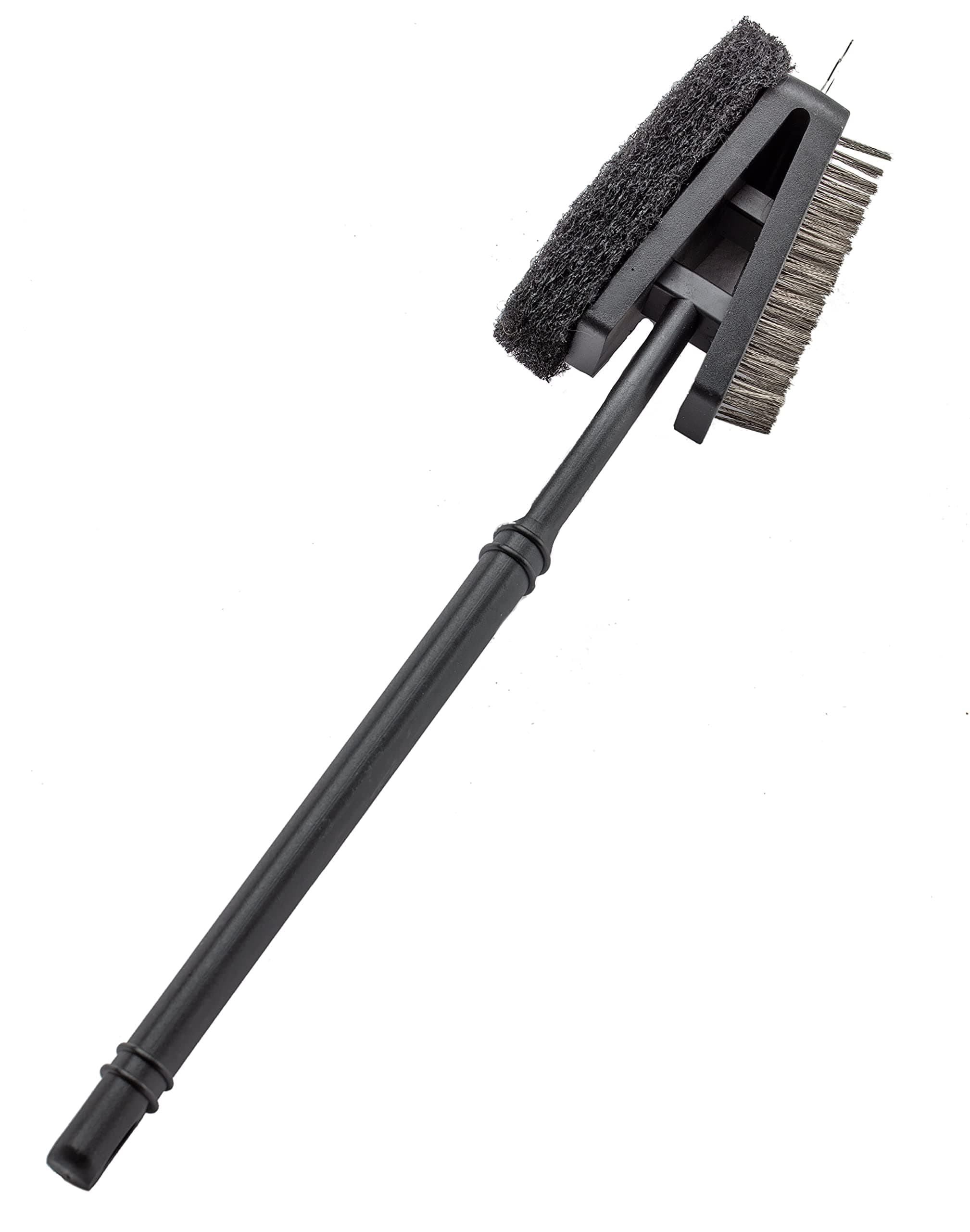 3 Piece Stainless Steel BBQ Grill Tool Set w/Tongs, Spatula & Fork - Accessories for Outdoor Barbecue Grills (Grill Brush Add-On)