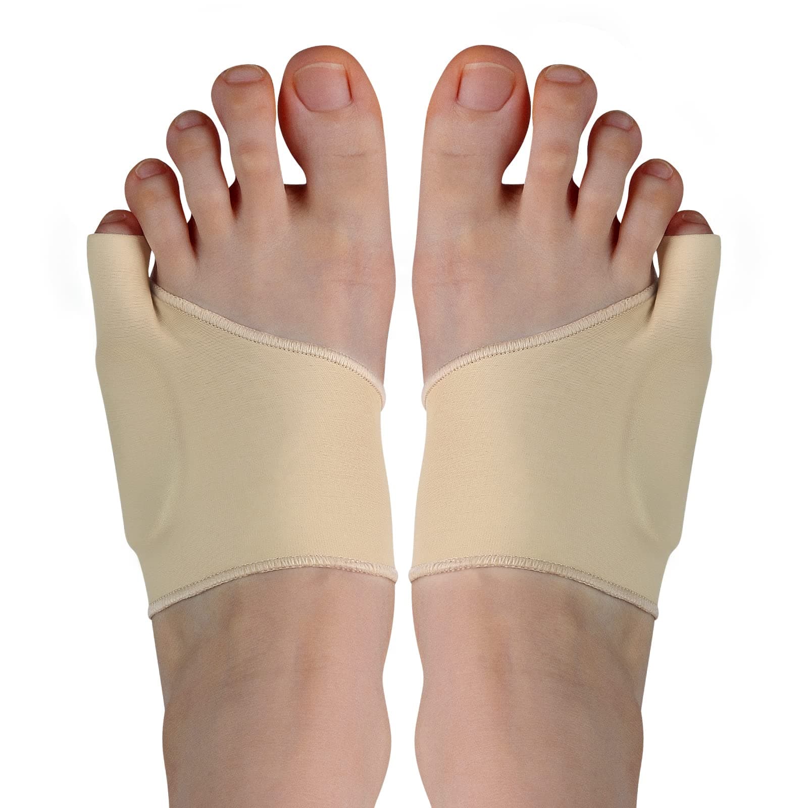 Tailor Bunion Corrector, Bunion Pads for Bunion Pinky Toe Relief, Tailors Bunion Splint for Toe Straightener, Little Toe Separator, Overlapping, Soft Silicone Gel Bunion Pad With Anti-Slip (S)