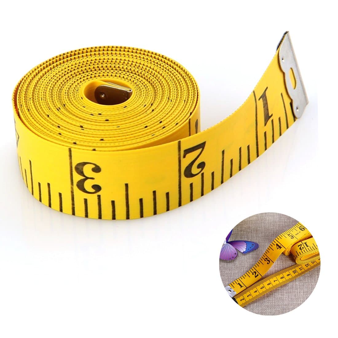 A-SZCXTOP 120 Inch Soft Tape Measure Sewing Tailor Ruler Centimeter Scale 300cm (300CM)