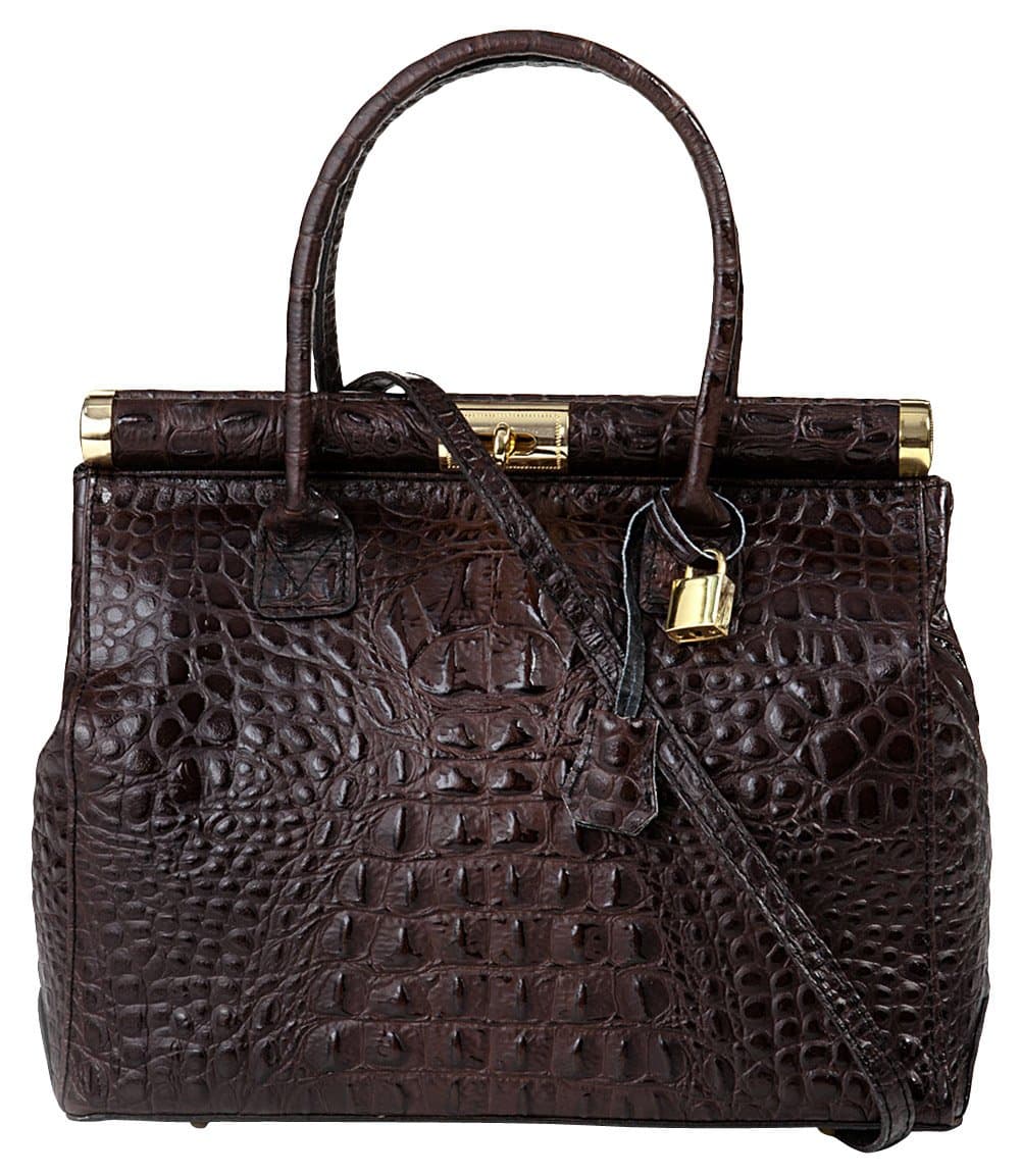 GIULIA Women's Italy Genuine Leather Hand Bag