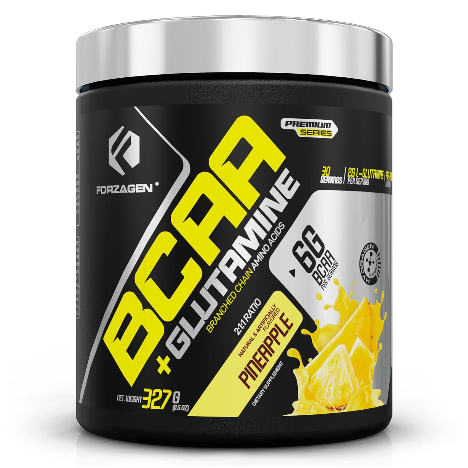 - BCAAS Amino Acids Powder with Glutamine BCAA Powder, Branched Chain Amino Acids Supplements Powder, BCAA Lean Energy Pre Workout - Post Workout Muscle Recovery Powder, 30 Servings
