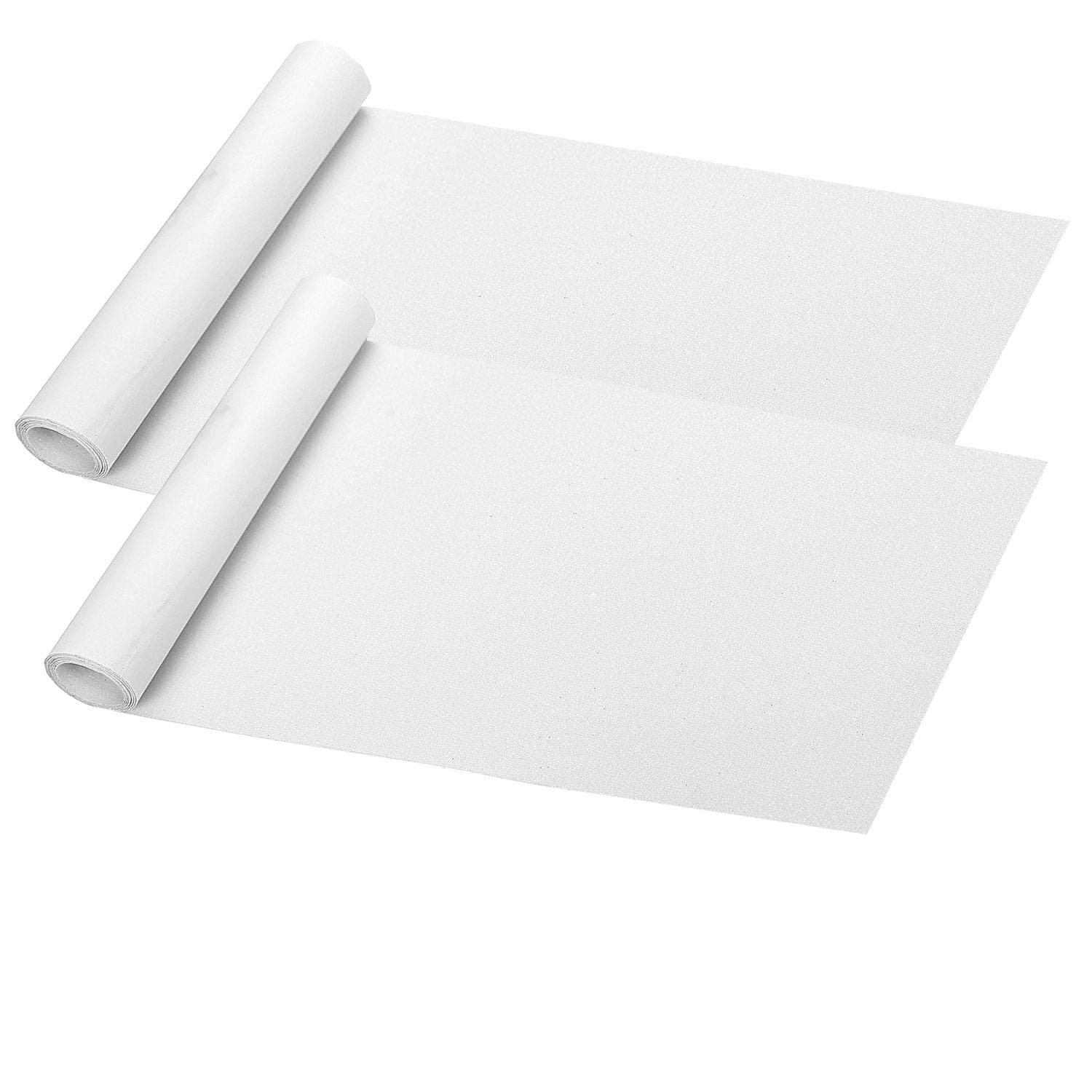 9" x 33" Clear Skateboard Grip Tape Sheet 2 Pack, ZUEXT Bubble Free Waterproof Scooter Grip Tape, Longboard Griptape, Sandpaper for Rollerboard, Stairs, Gun, Pedal, Pistol, Wheelchair, Steps (84x23cm)