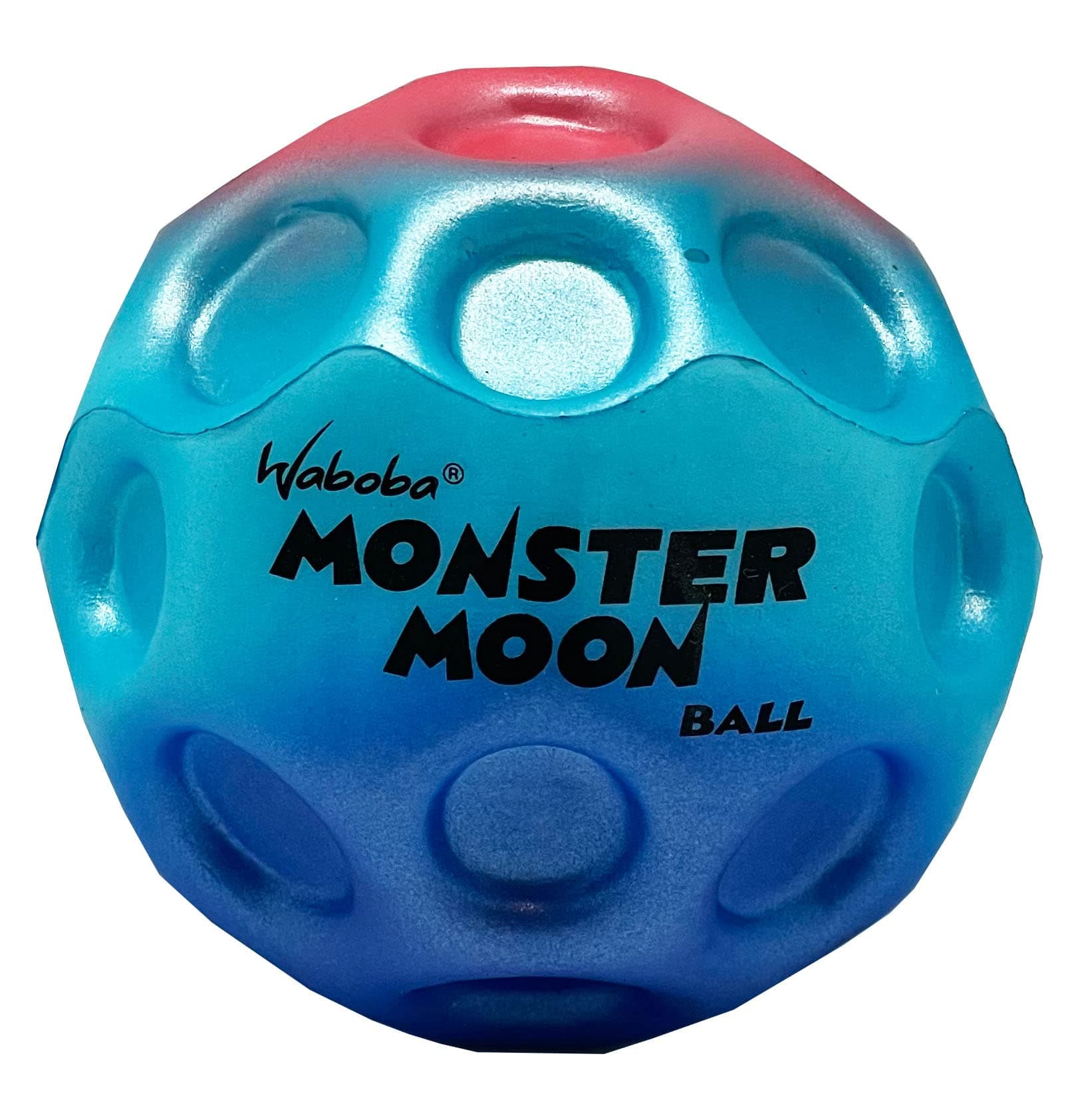 WabobaMonster Moon Ball - The New Larger Super Bouncing Ball - Assorted Colors, Random