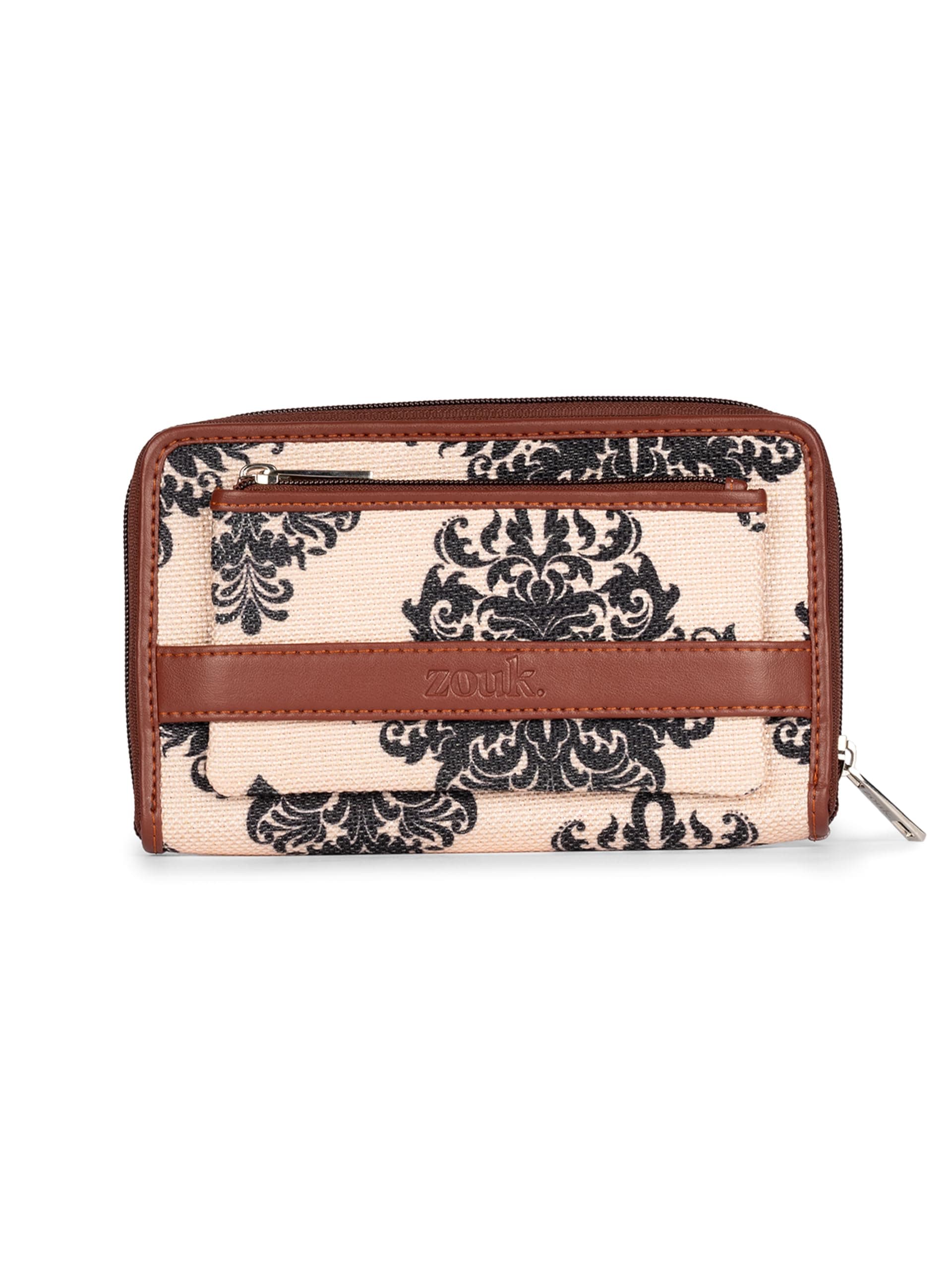 Women's Handcrafted Vegan Classic Zipper Wallet